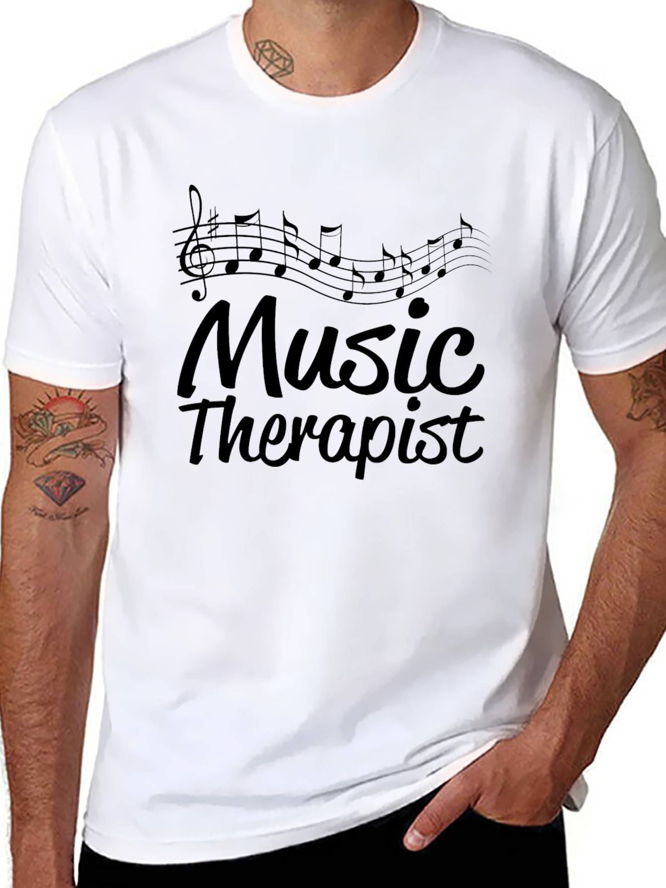 Music Therapist Graphic T-Shirt