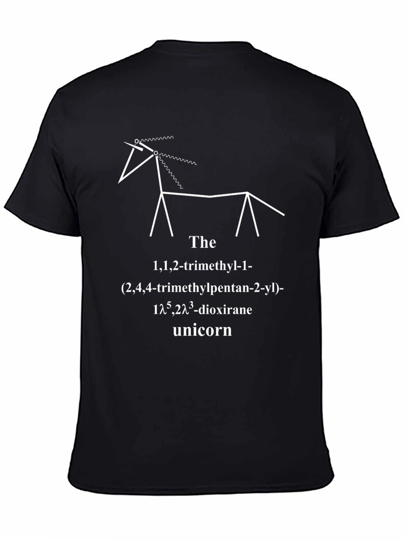 Chemistry Unicorn Graphic T-Shirt