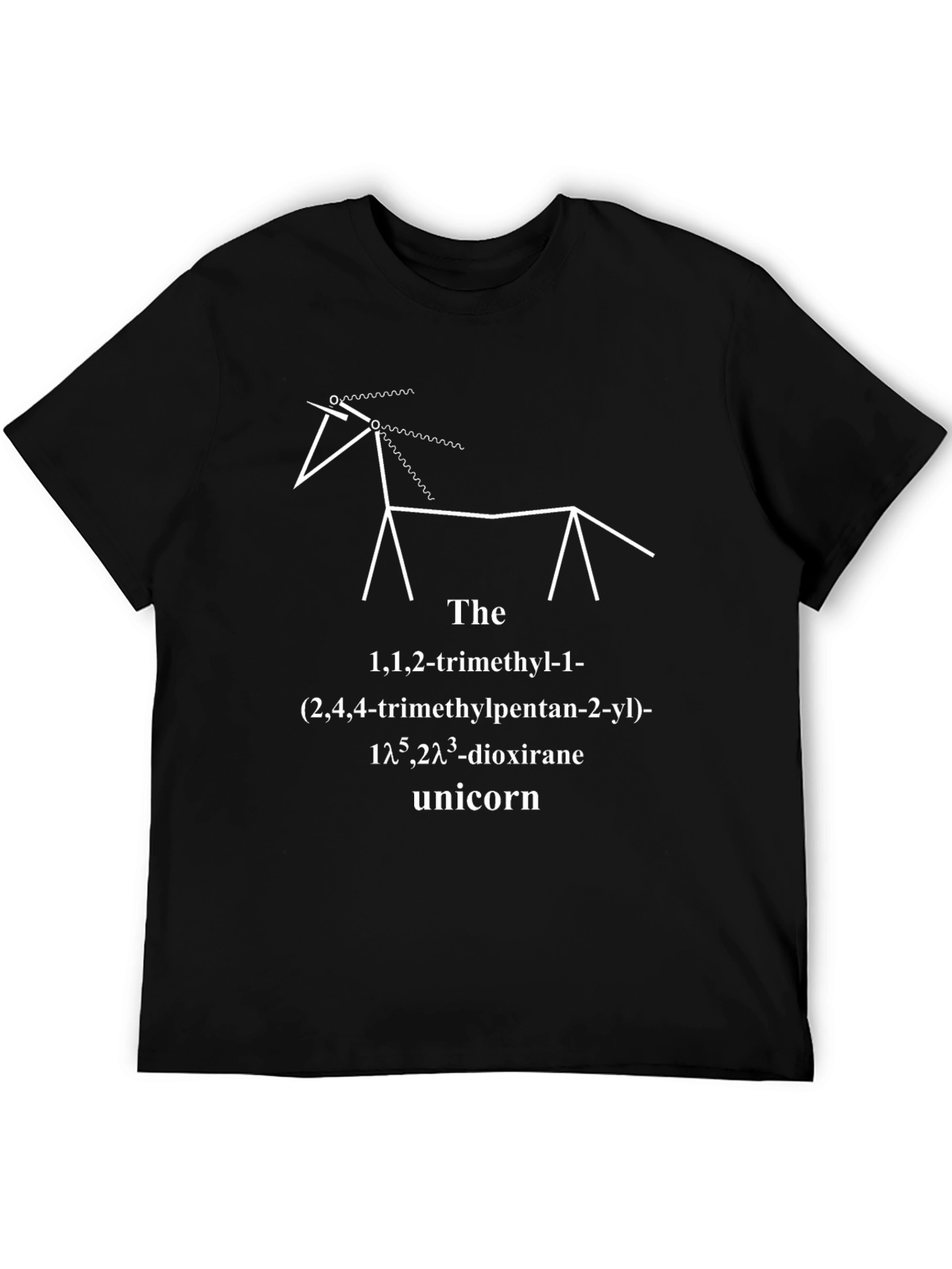 Chemistry Unicorn Graphic T-Shirt
