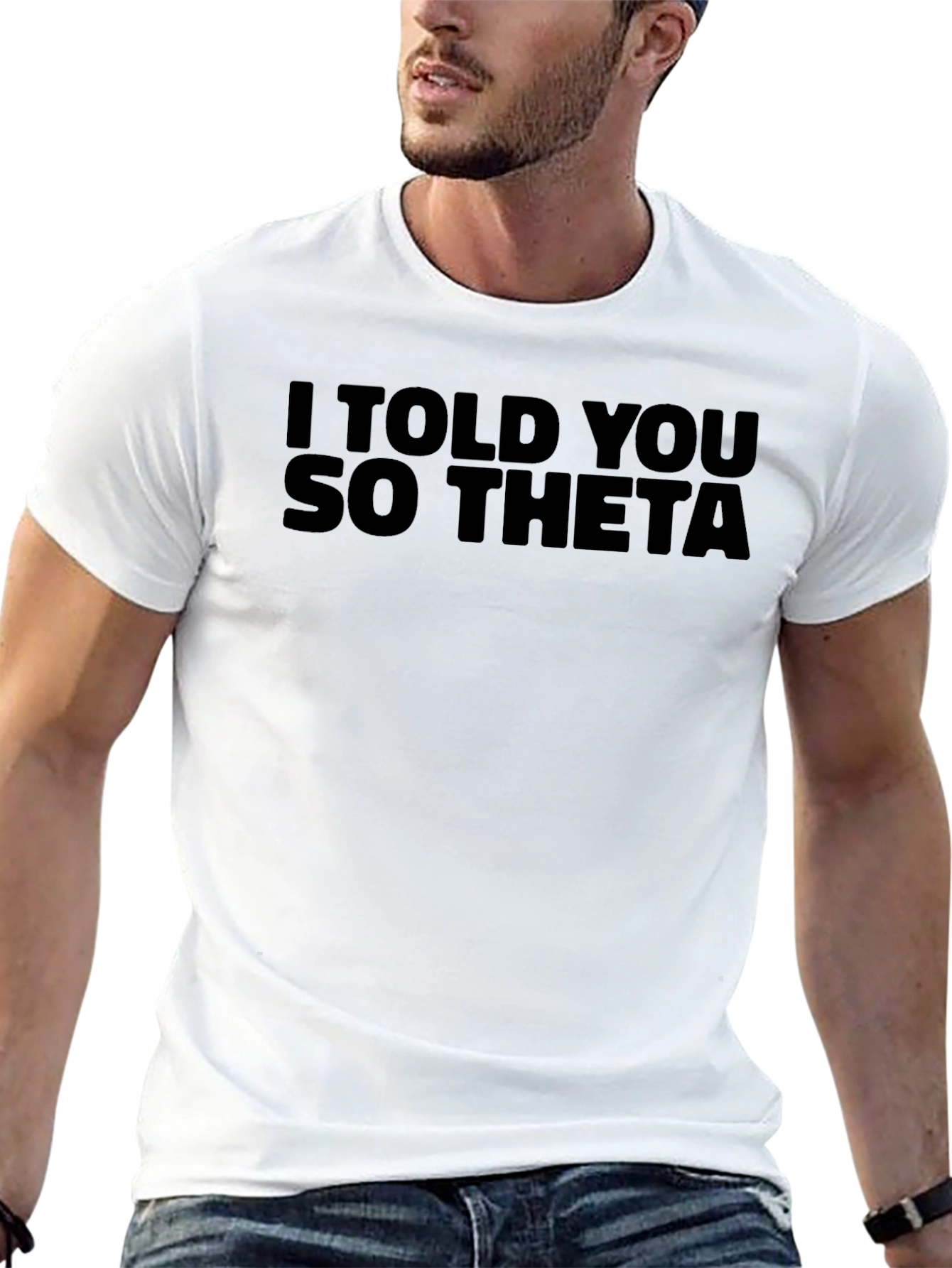 I Told You So Theta Black T-Shirt