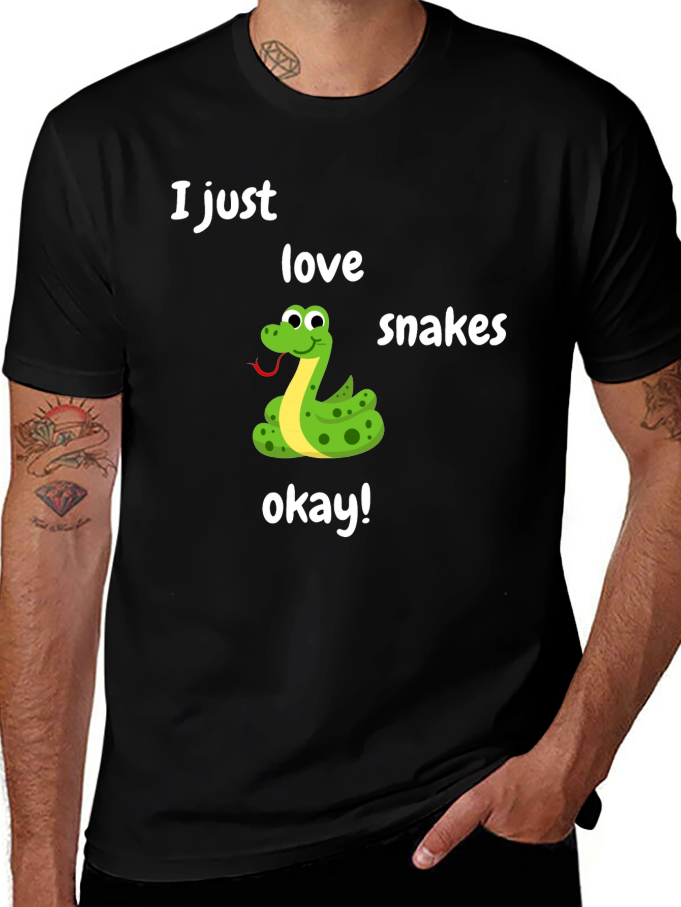 I Love Snakes T-Shirt