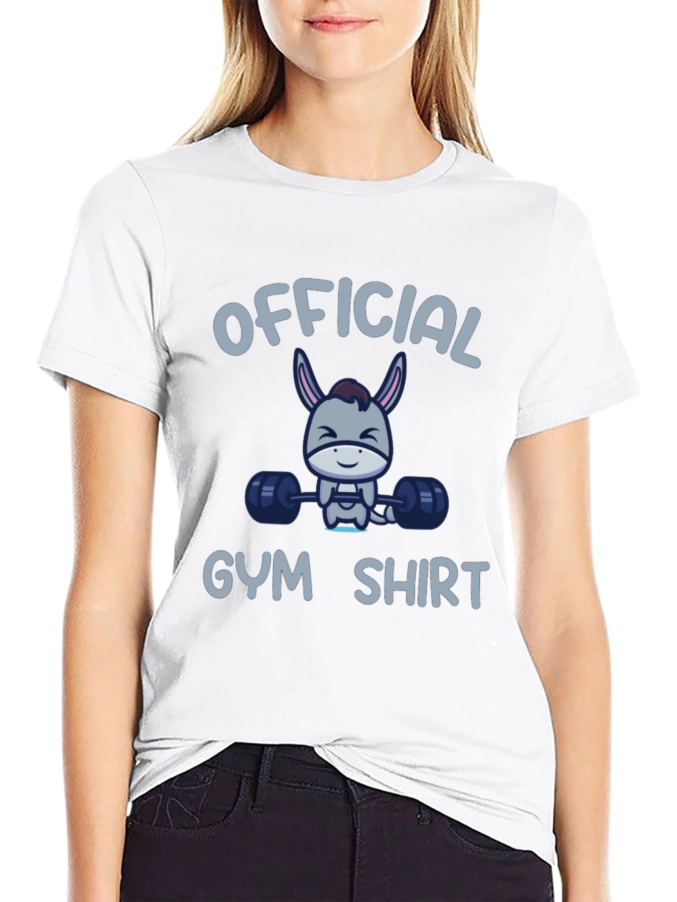 Funny Donkey Gym Shirt - Official Workout Tee