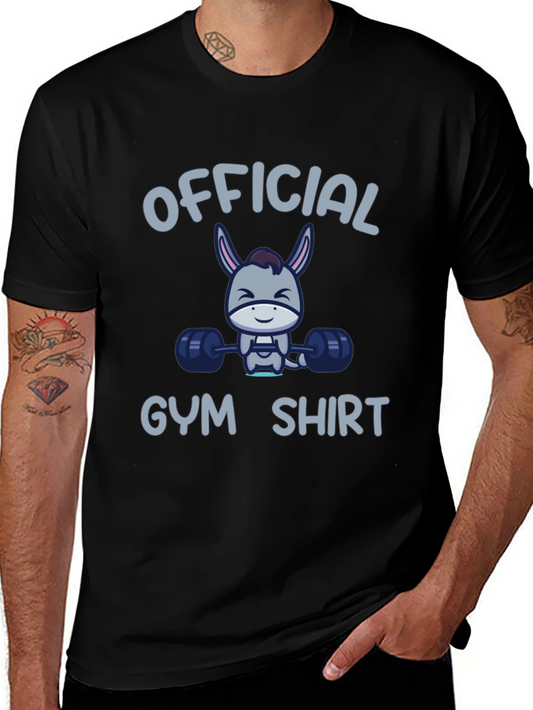 Funny Donkey Gym Shirt - Official Workout Tee