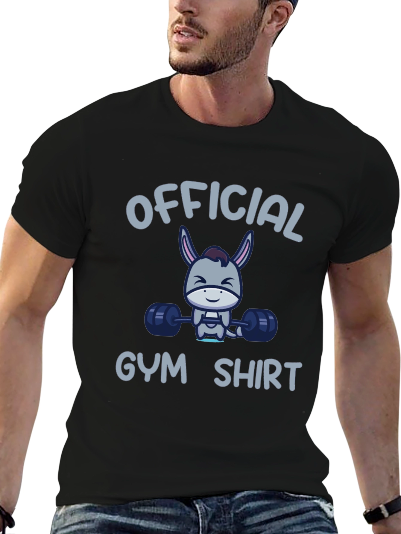Funny Donkey Gym Shirt - Official Workout Tee