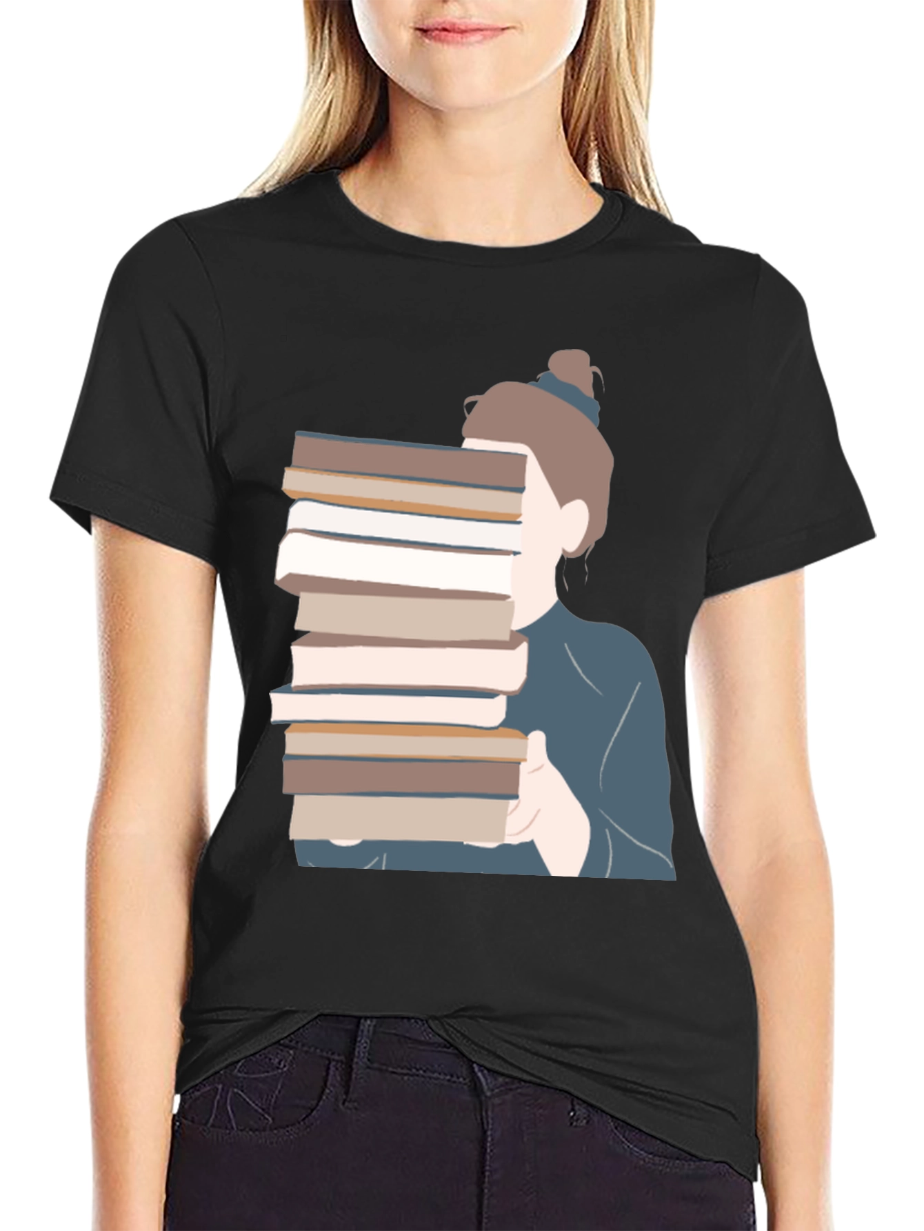 Book Lover Graphic Tee - Stylish Bookworm Apparel