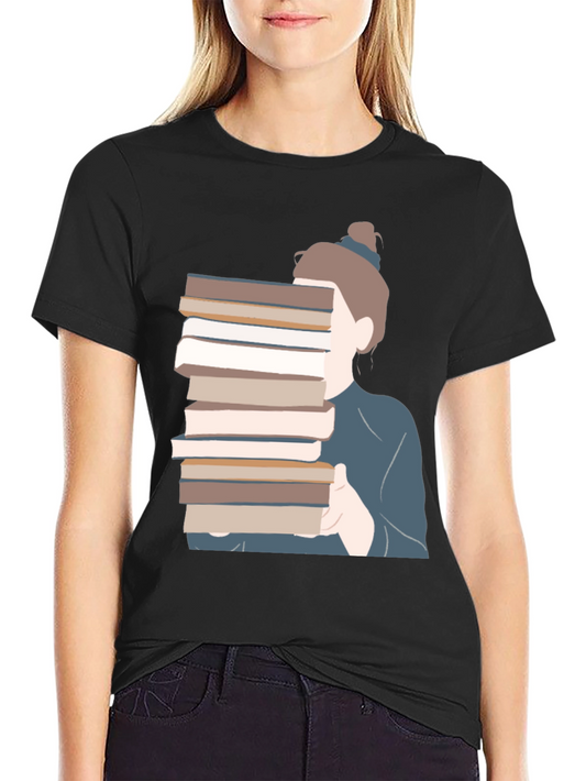 Book Lover Graphic Tee - Stylish Bookworm Apparel