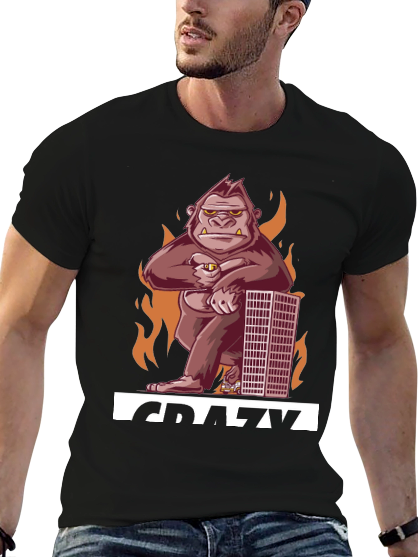 Crazy King Kong T-Shirt