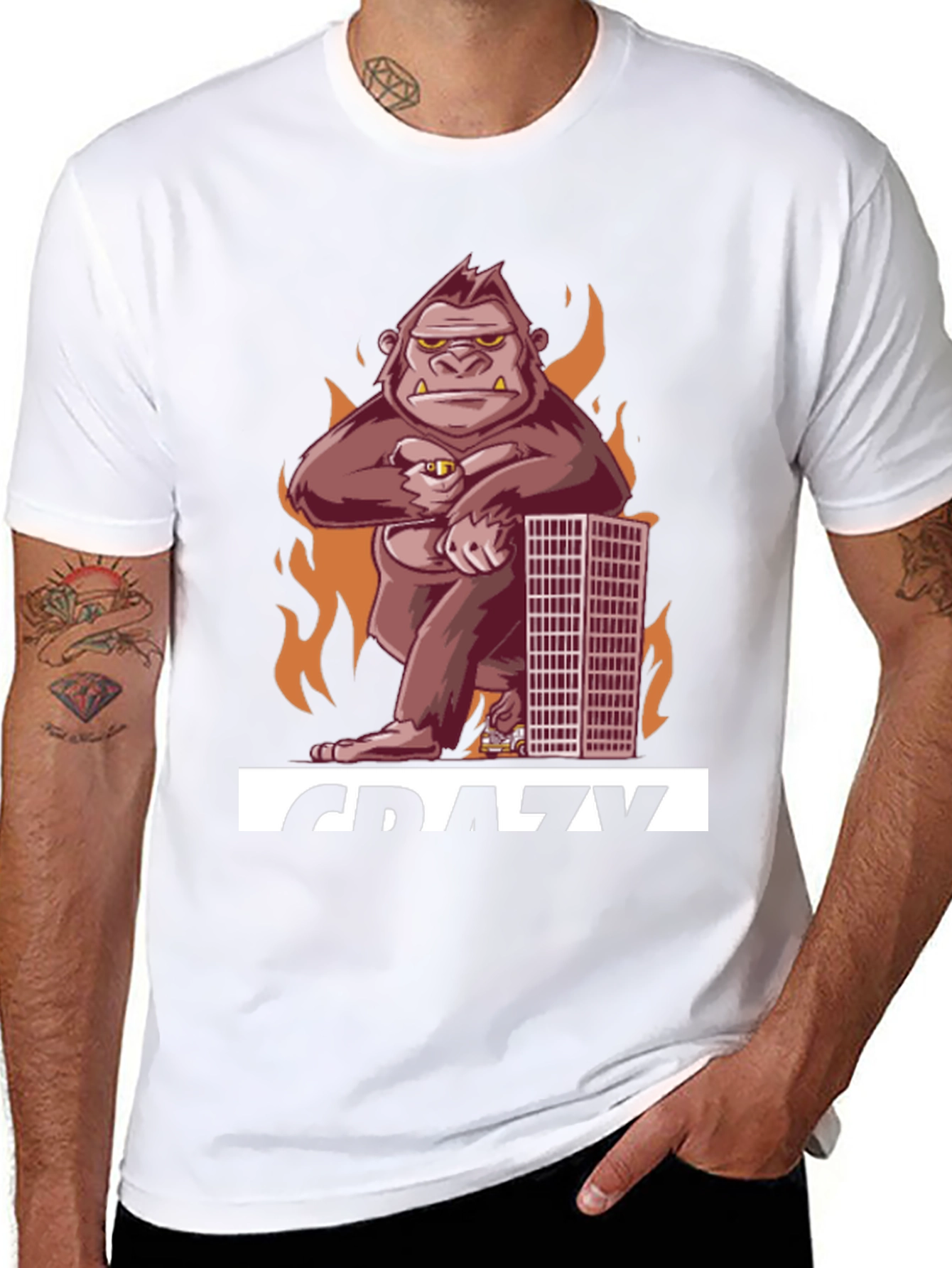 Crazy King Kong T-Shirt