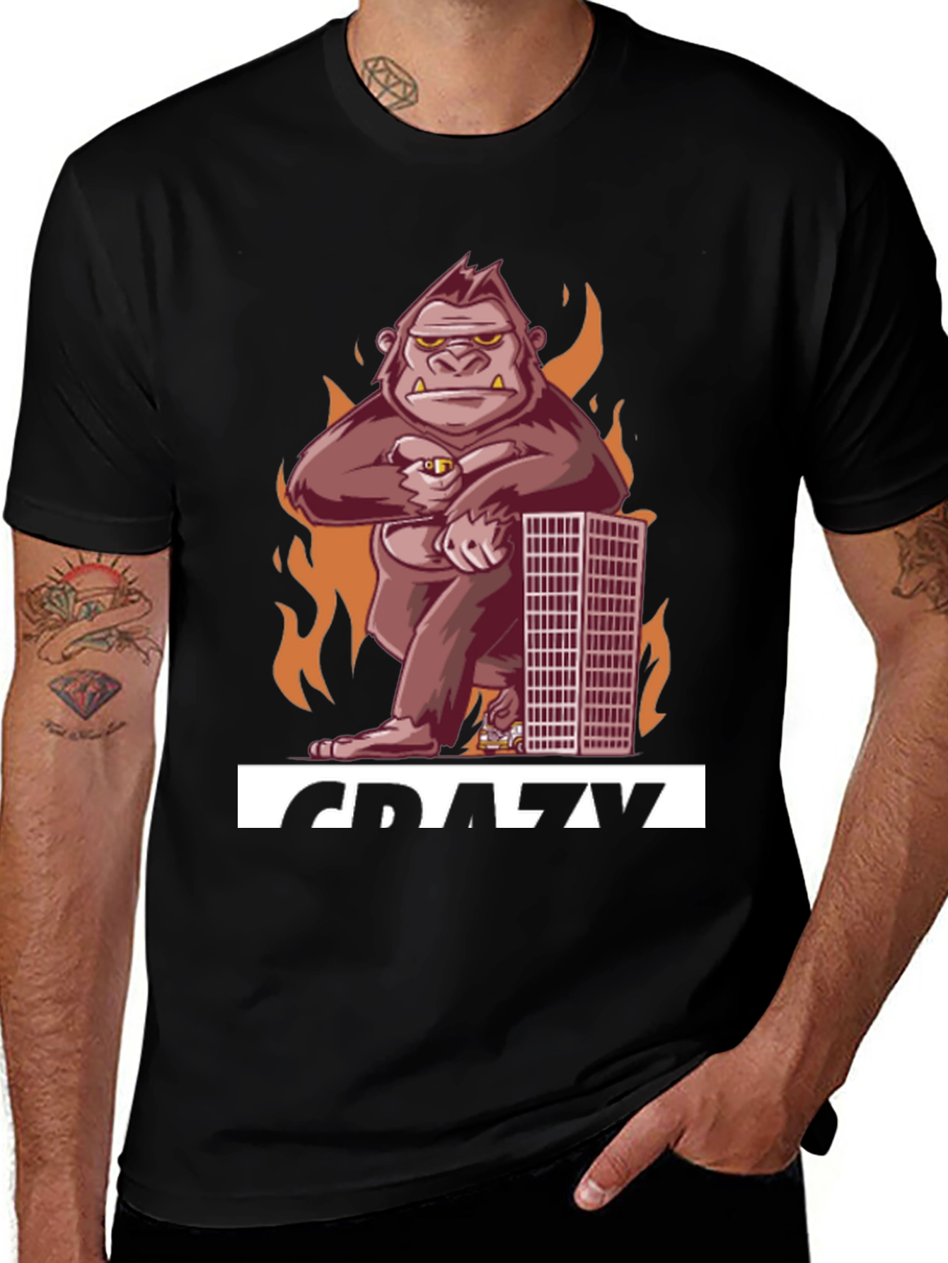 Crazy King Kong T-Shirt