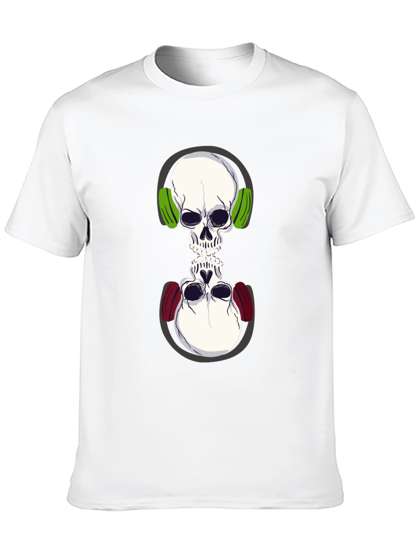 Skull DJ T-Shirt - Double Vision
