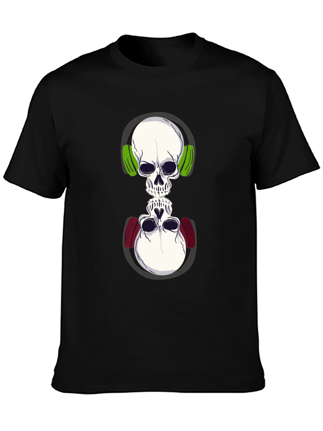Skull DJ T-Shirt - Double Vision