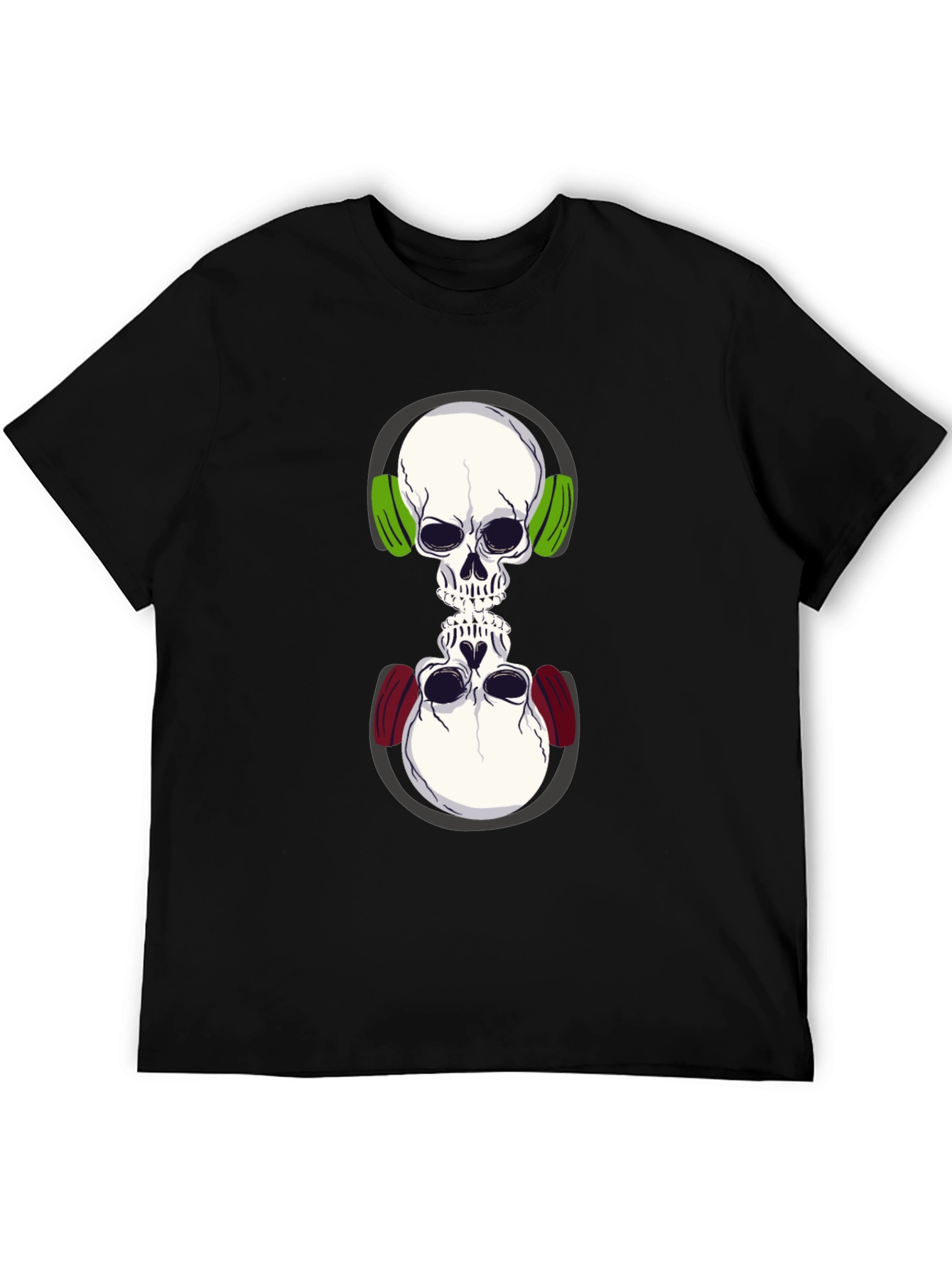 Skull DJ T-Shirt - Double Vision