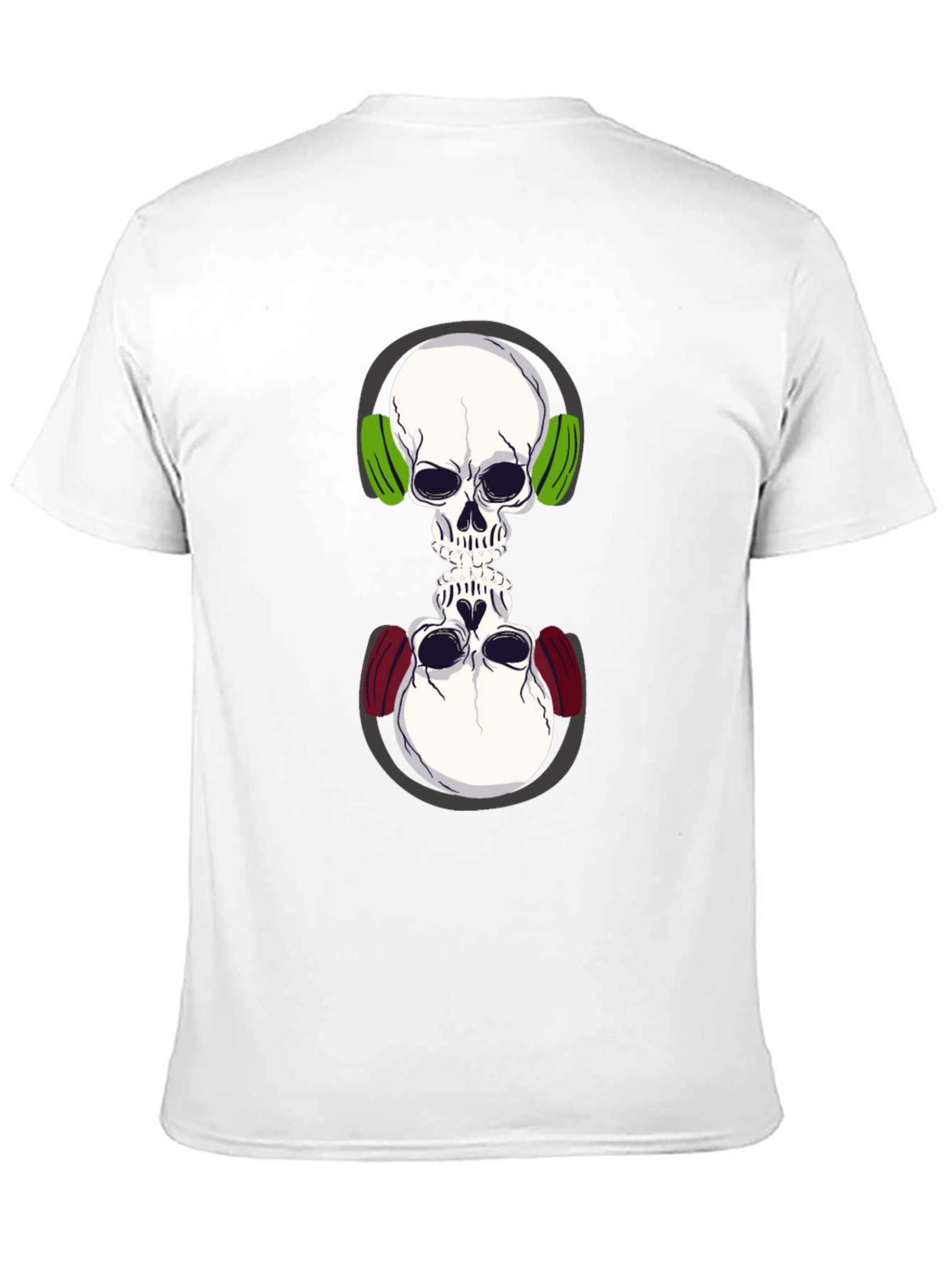 Skull DJ T-Shirt - Double Vision