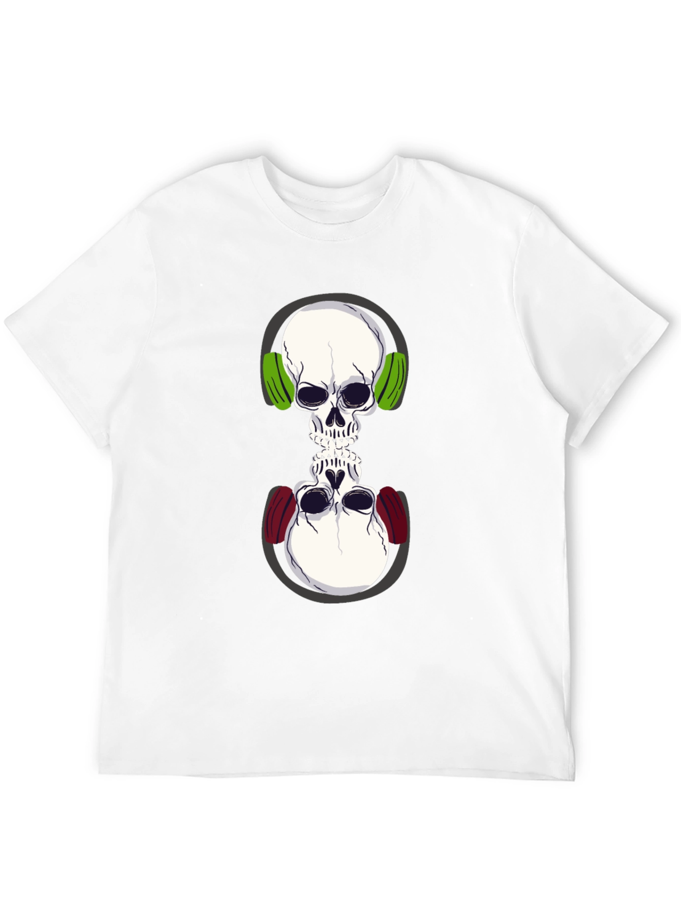 Skull DJ T-Shirt - Double Vision
