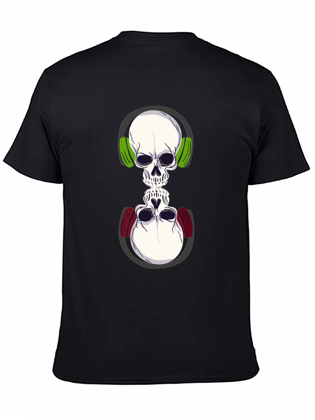 Skull DJ T-Shirt - Double Vision