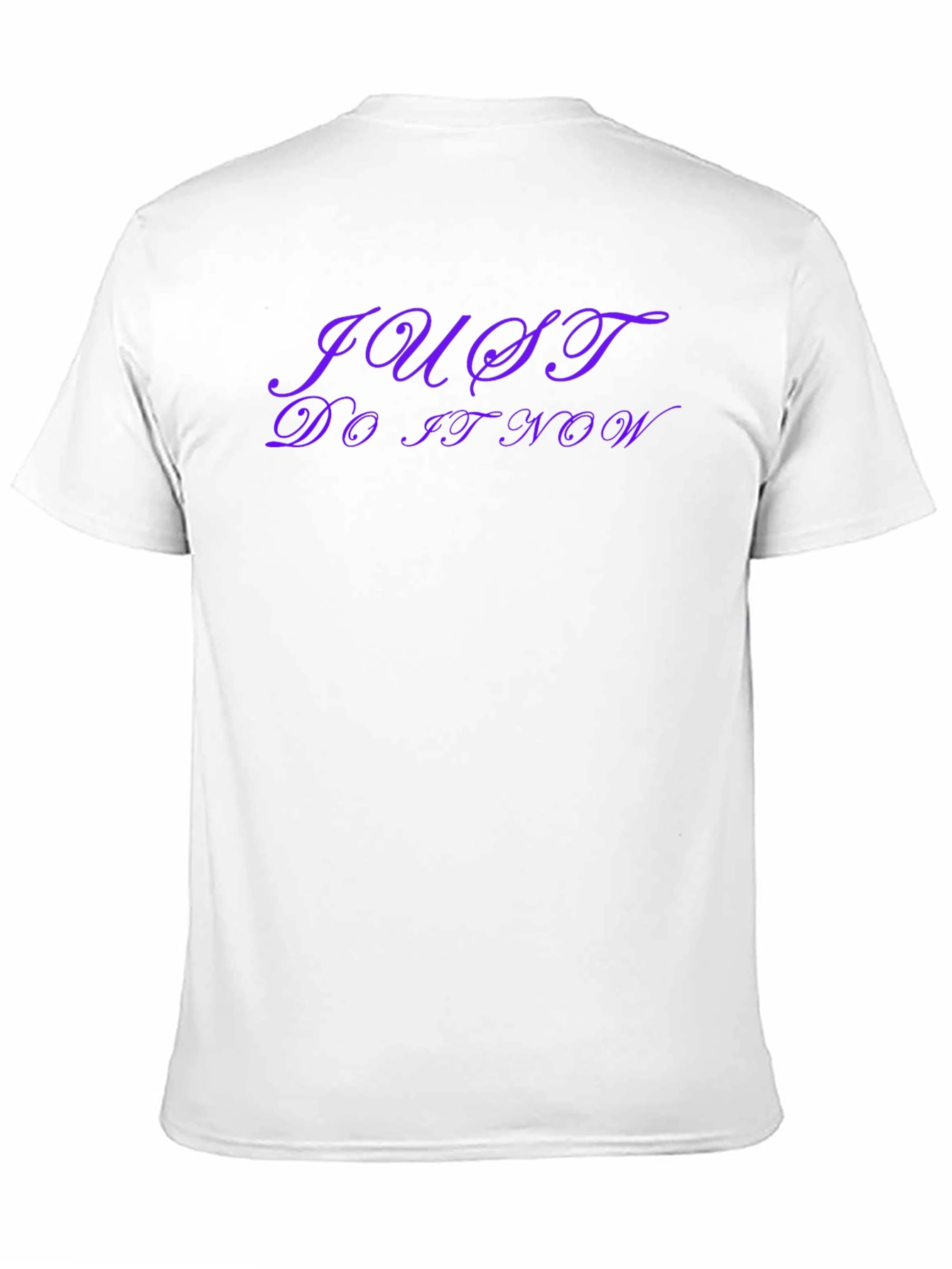 Just Do It Now Black T-Shirt - Motivation