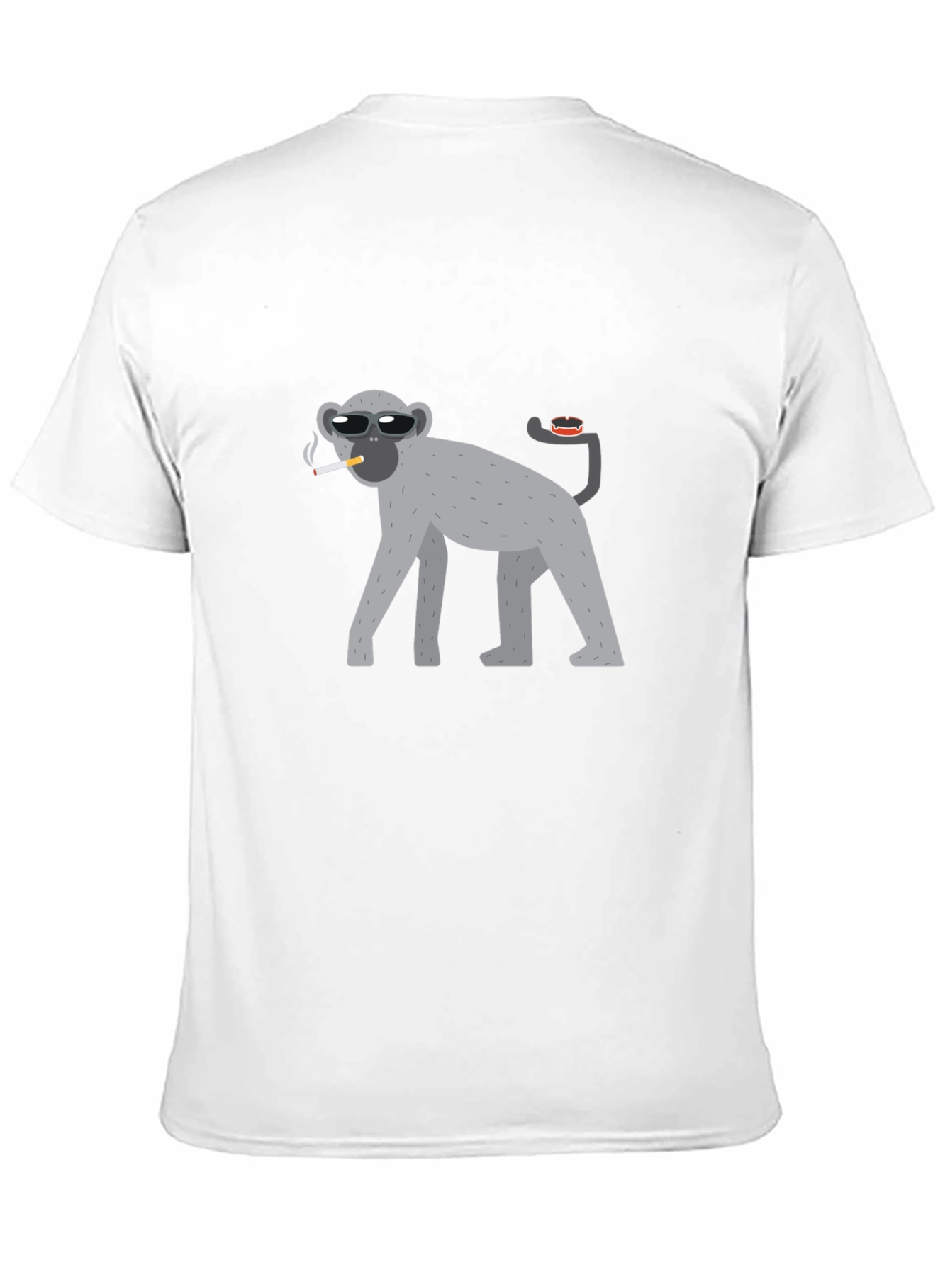 Cool Monkey Black T-Shirt