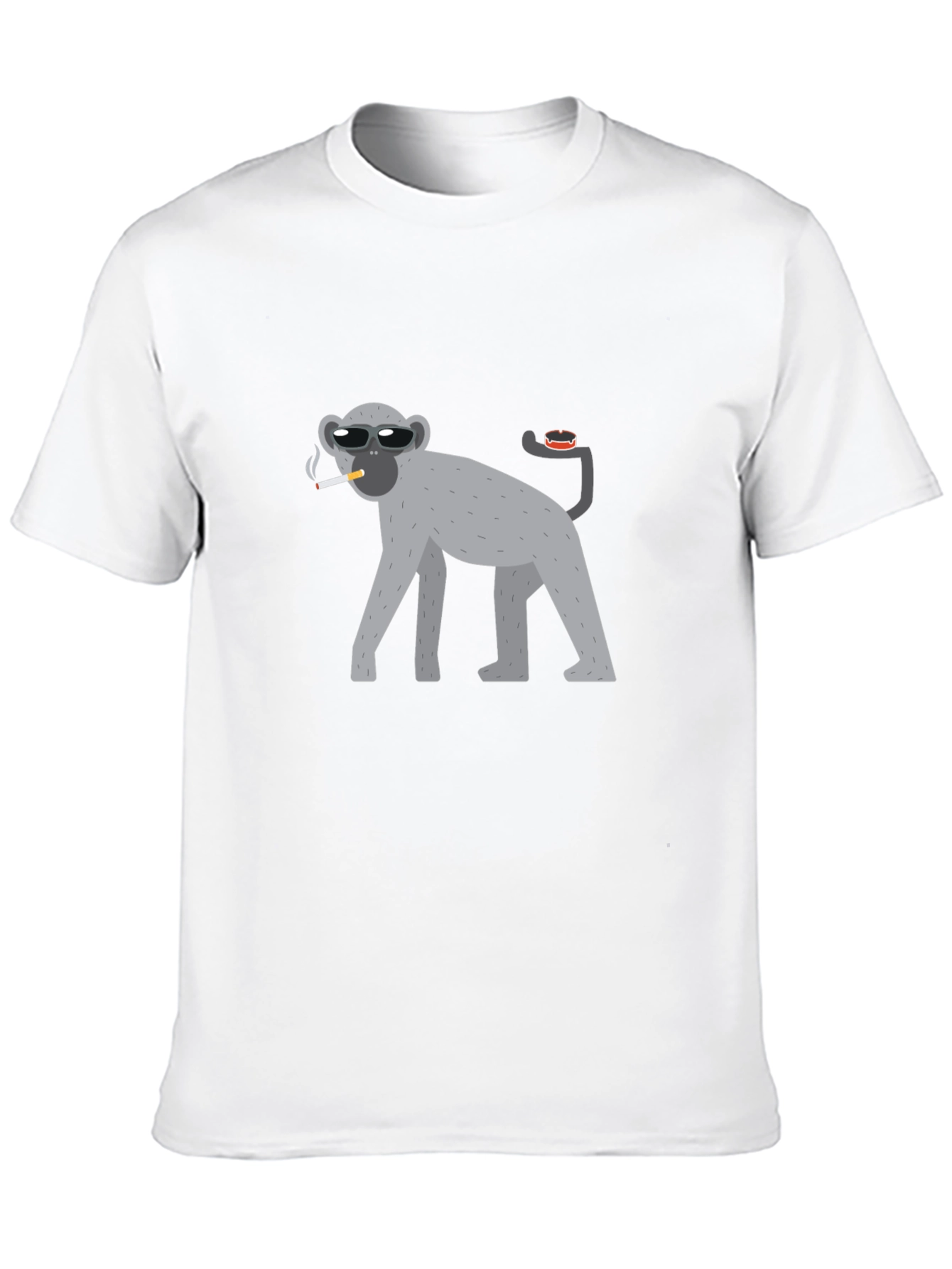 Cool Monkey Black T-Shirt