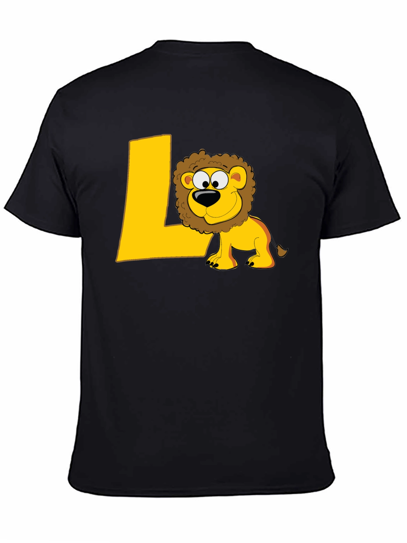 Lion L Black T-Shirt