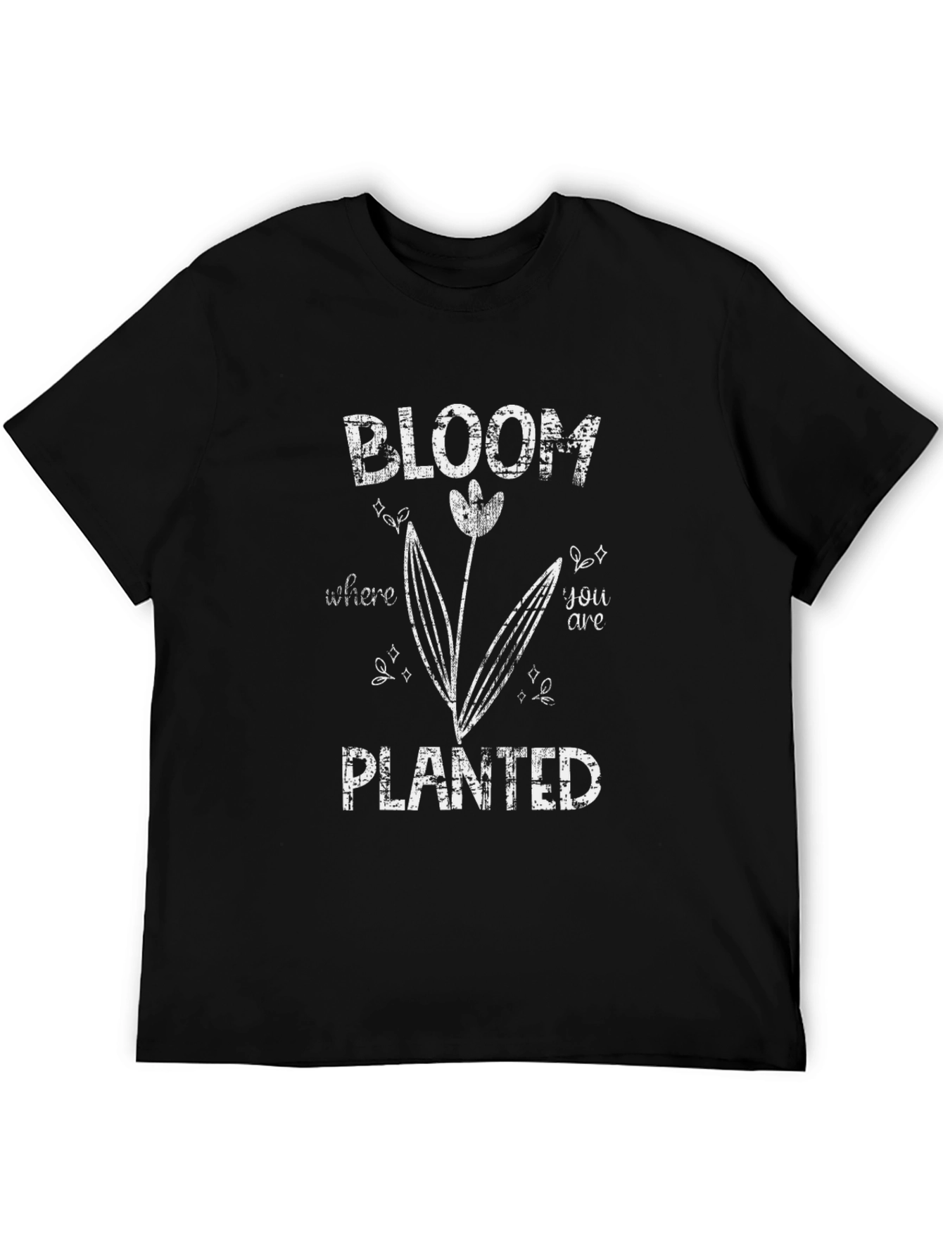 Bloom Where You Are Planted Graphic T-Shirt