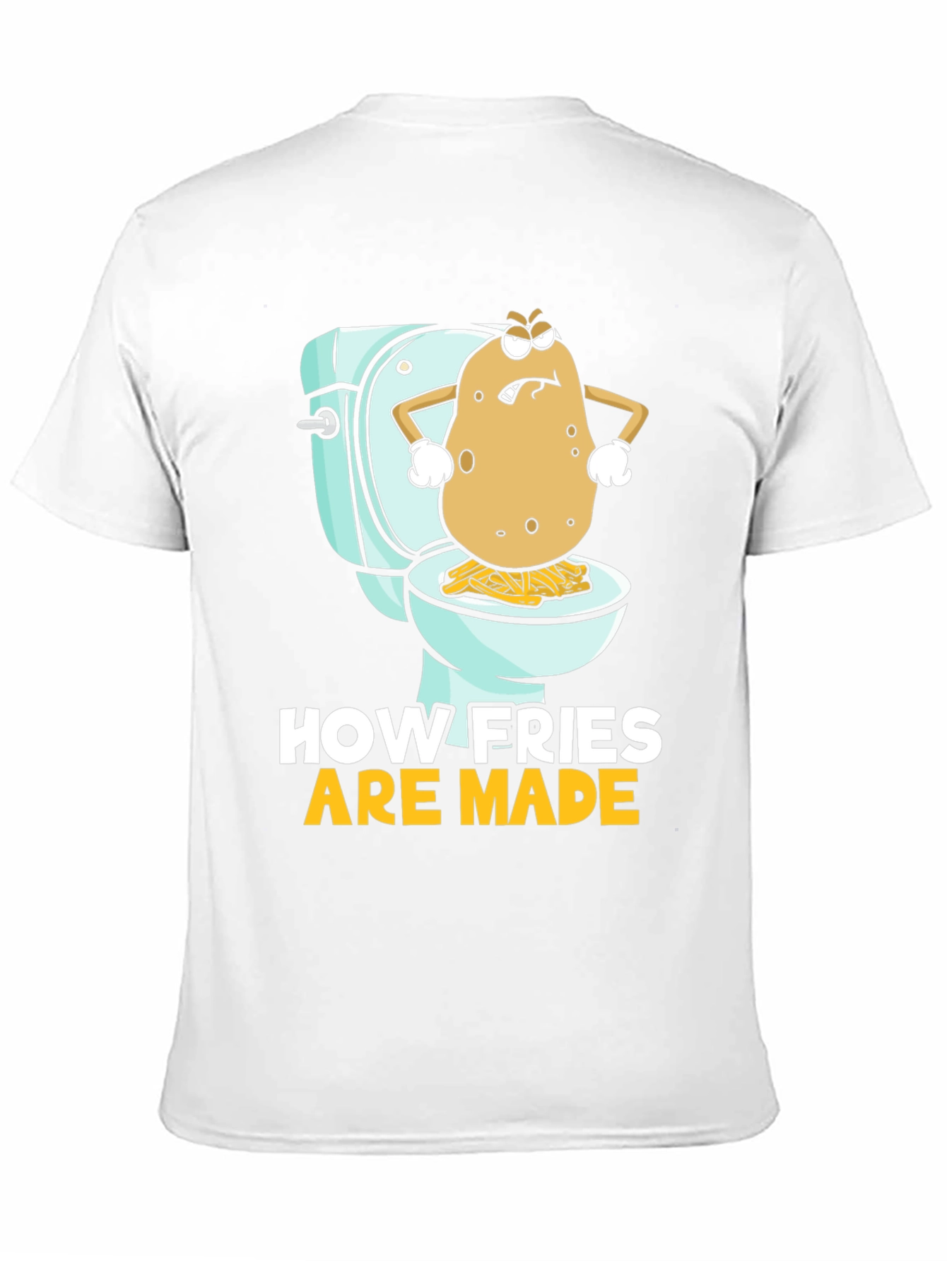 Funny How Fries Are Made Graphic Tee