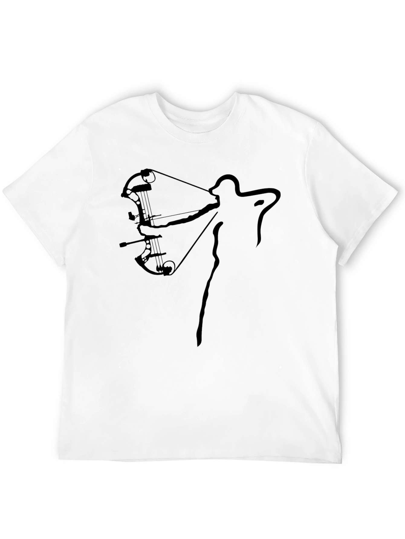 Archer Silhouette T-Shirt - Bow Hunting Graphic Tee