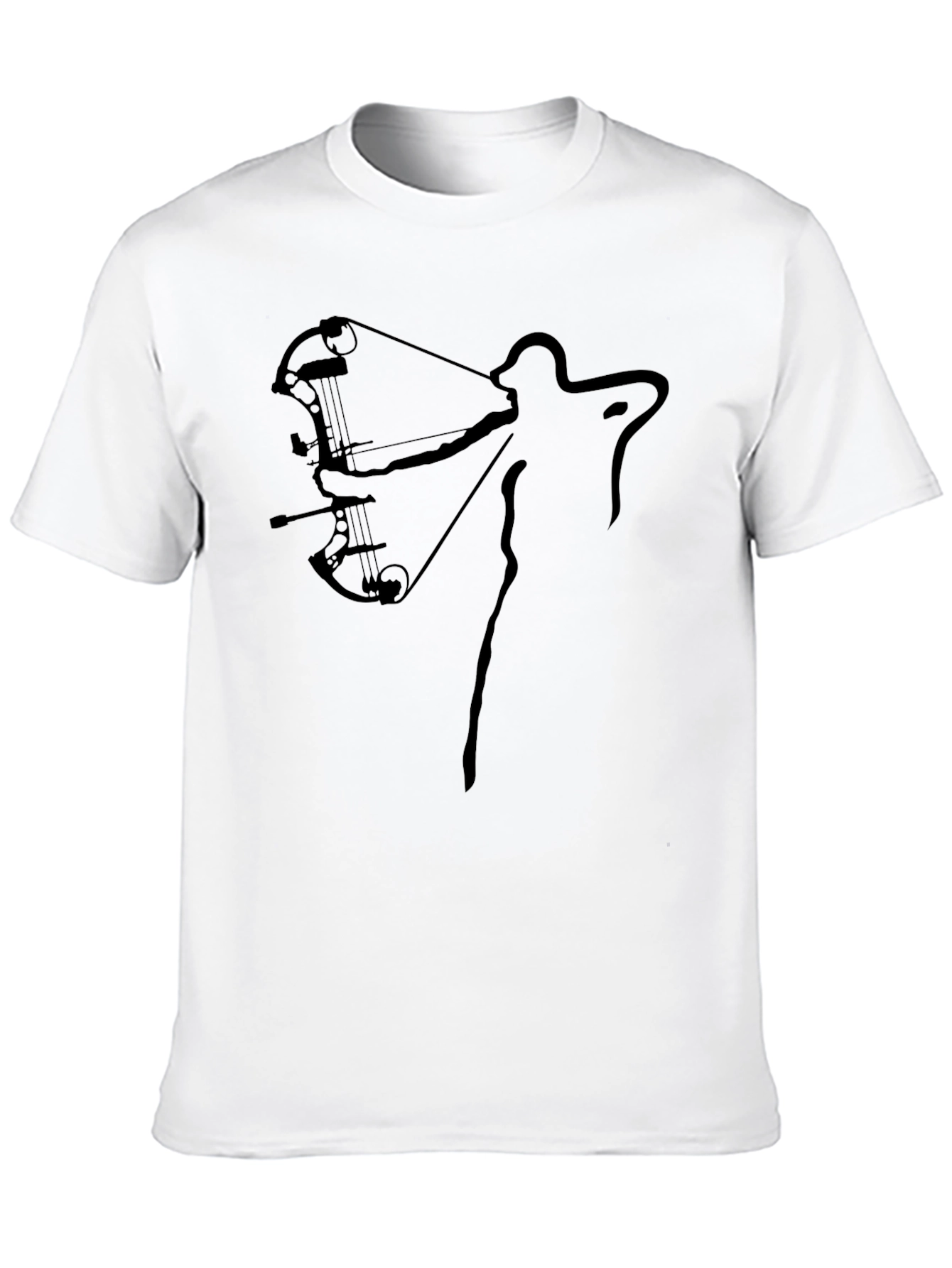 Archer Silhouette T-Shirt - Bow Hunting Graphic Tee