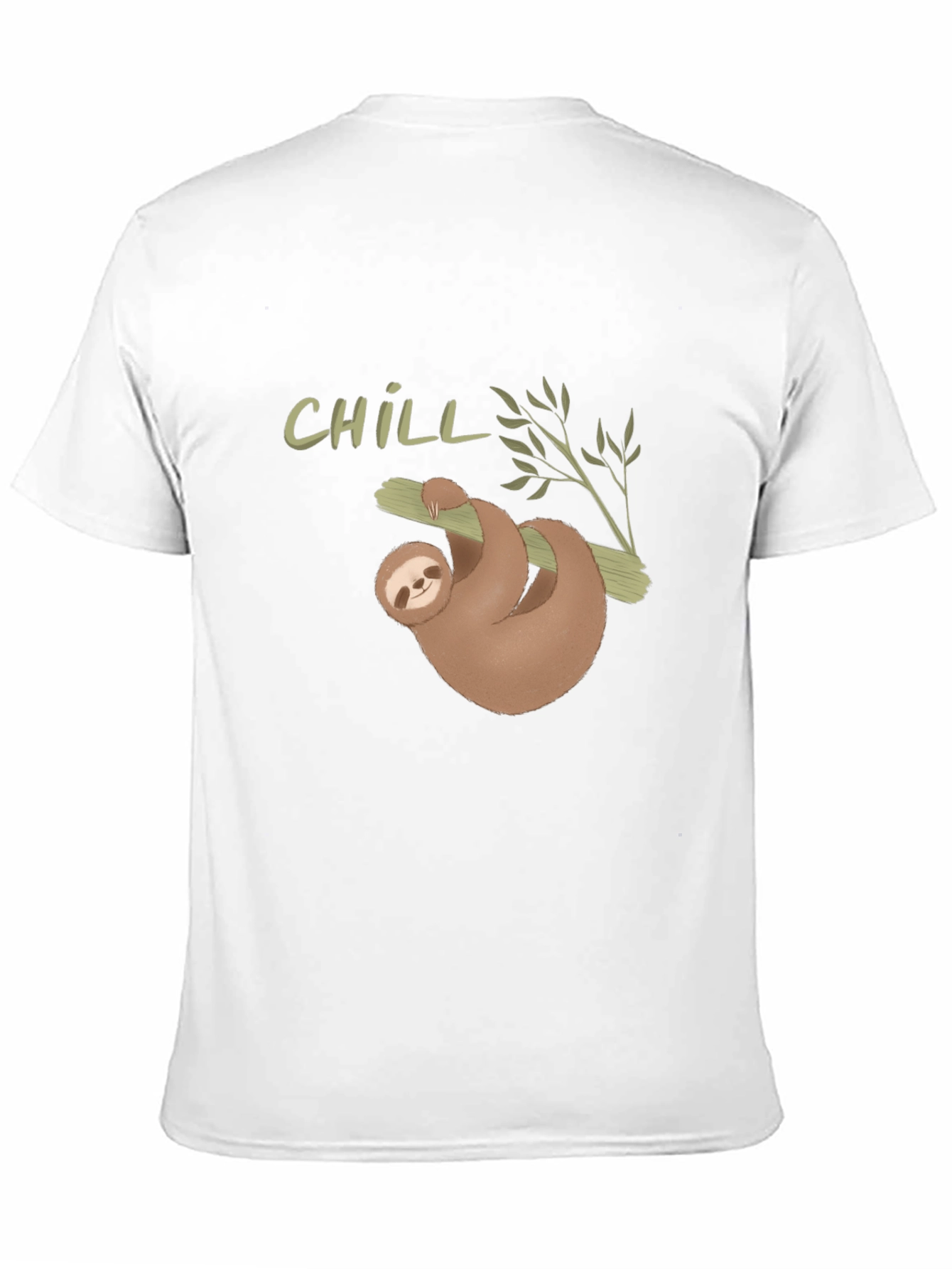 Chill Sloth Graphic Tee - Relaxed Fit