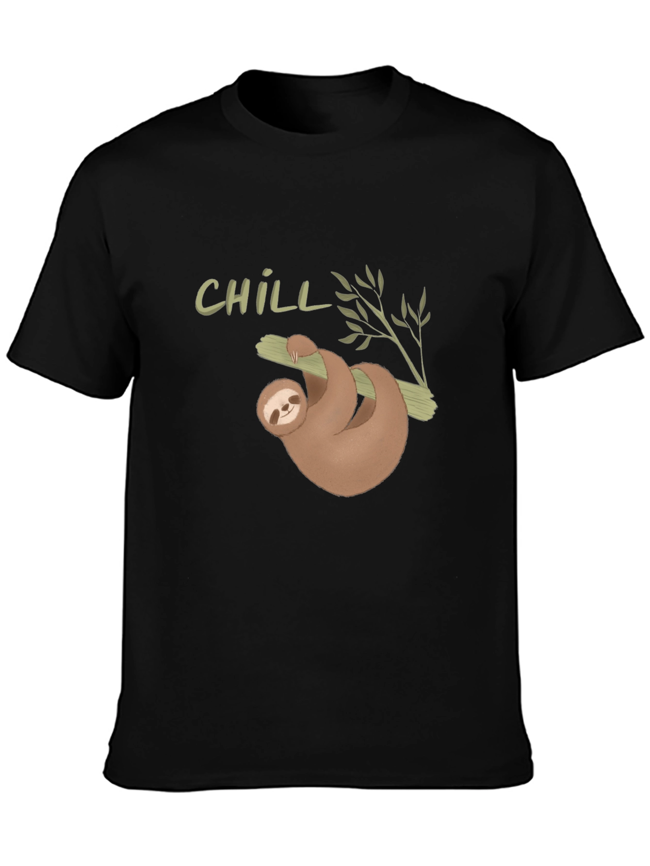 Chill Sloth Graphic Tee - Relaxed Fit