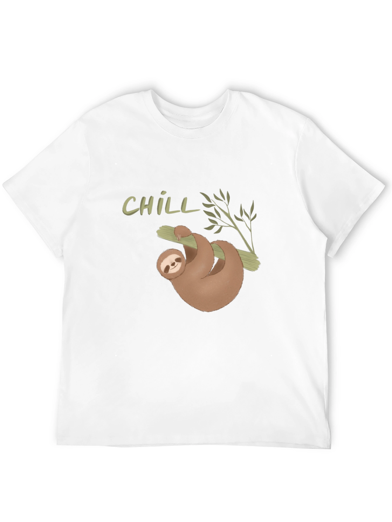 Chill Sloth Graphic Tee - Relaxed Fit