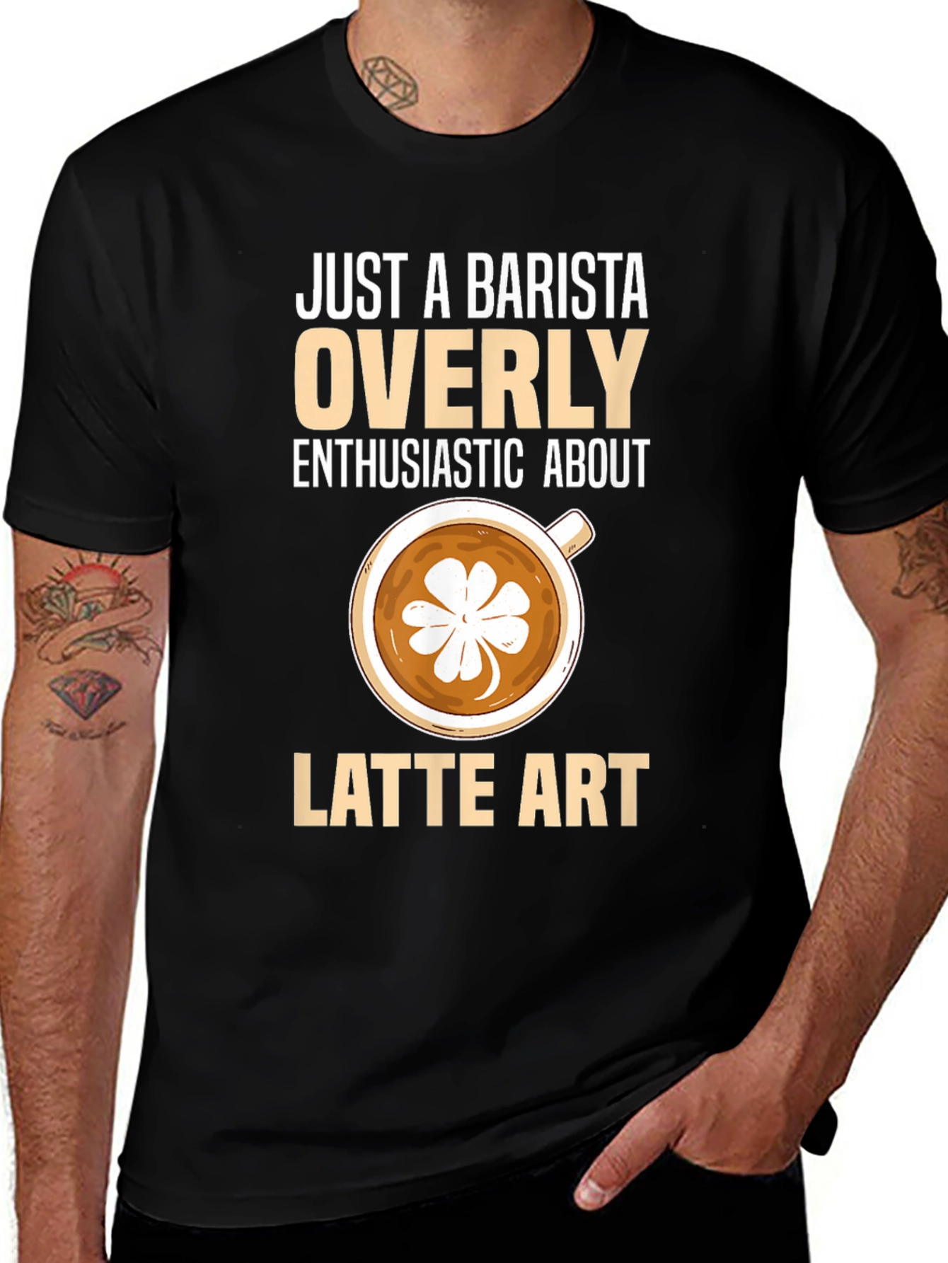 Barista Latte Art Enthusiast T-Shirt