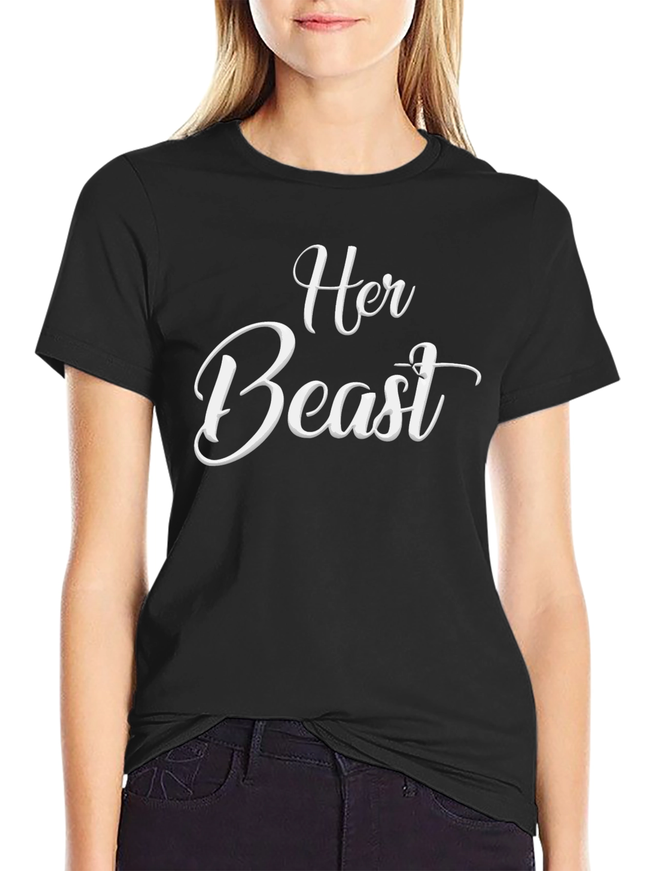Her Beast Matching Couple T-Shirt