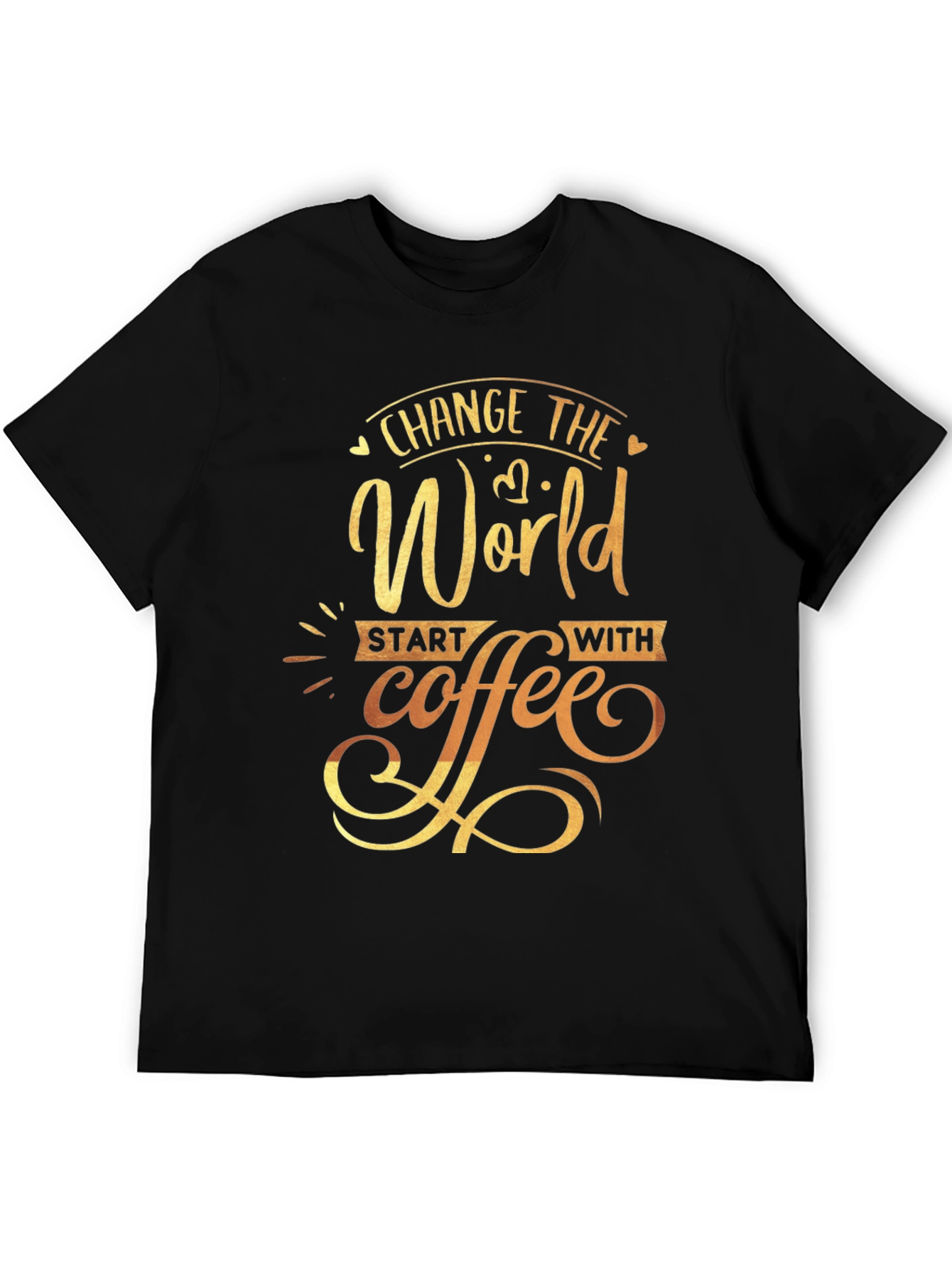Change the World Coffee Graphic Tee