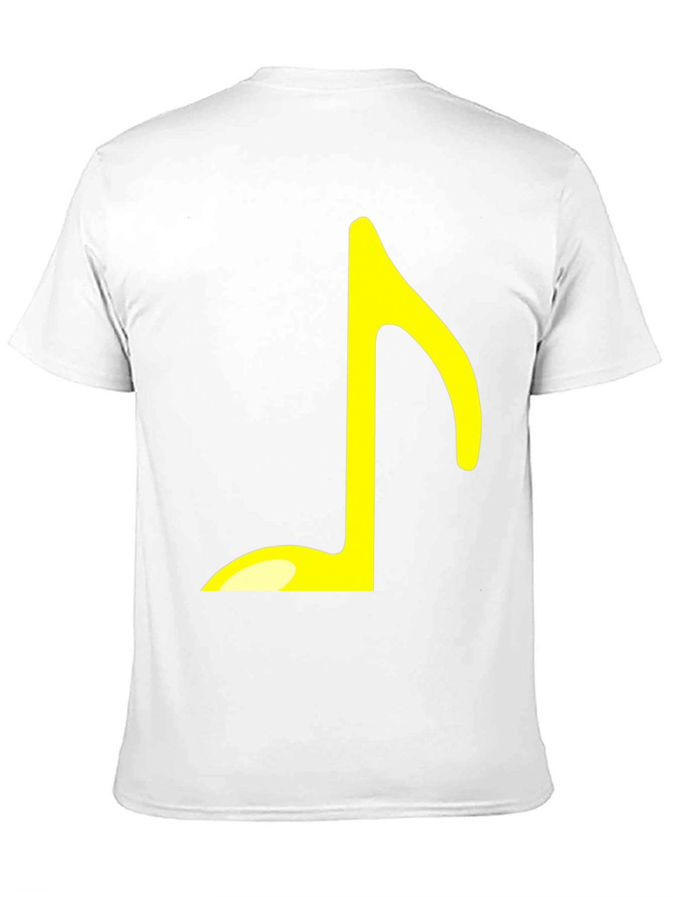 Musical Note Graphic T-Shirt - Black