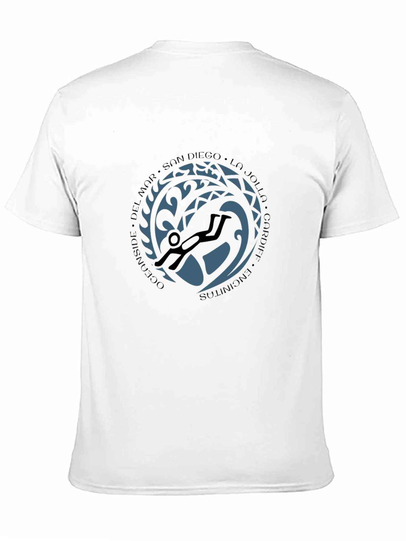 Diver Circle Graphic Tee - San Diego Dive Spots