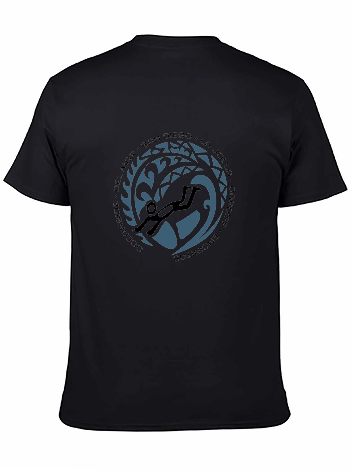 Diver Circle Graphic Tee - San Diego Dive Spots