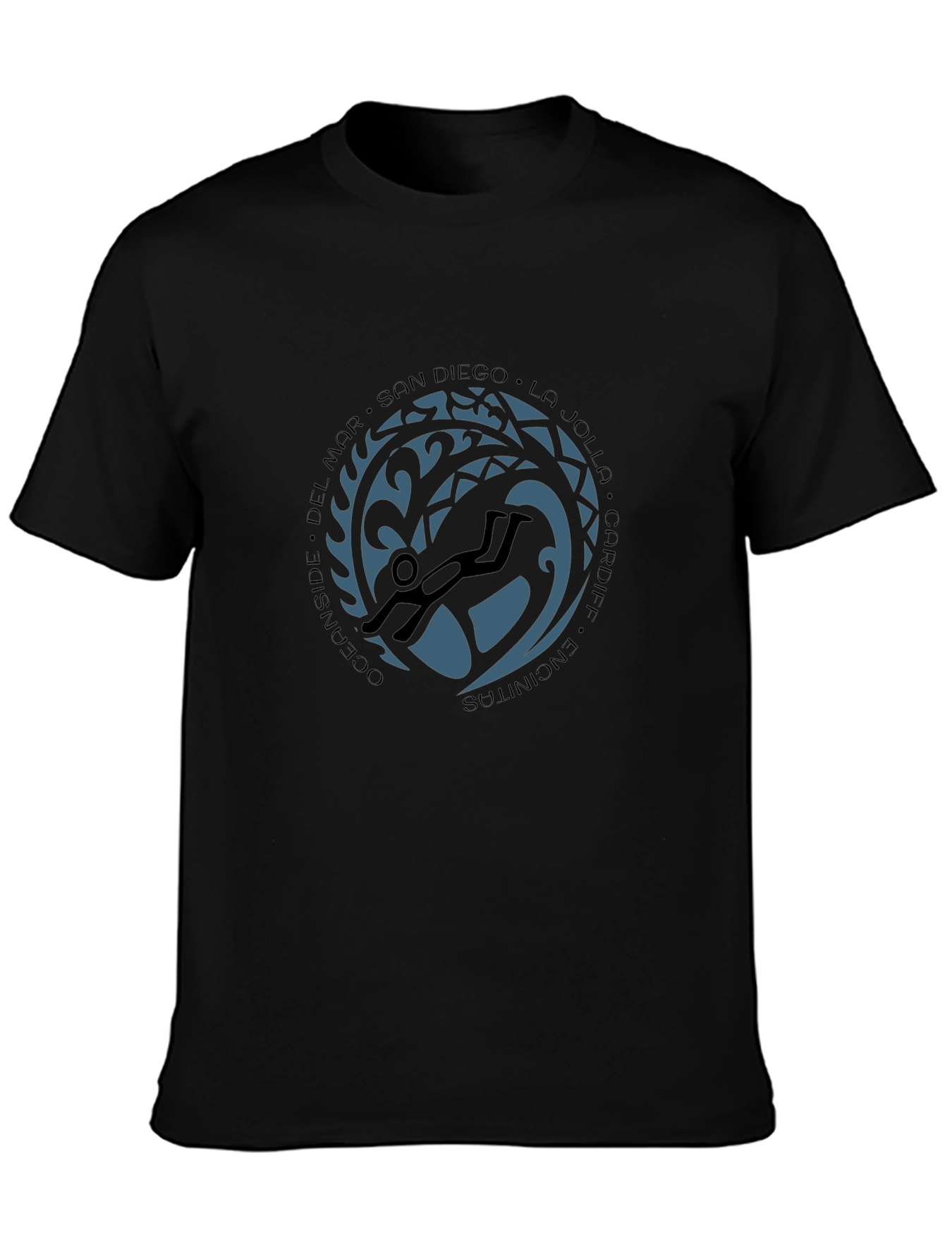 Diver Circle Graphic Tee - San Diego Dive Spots