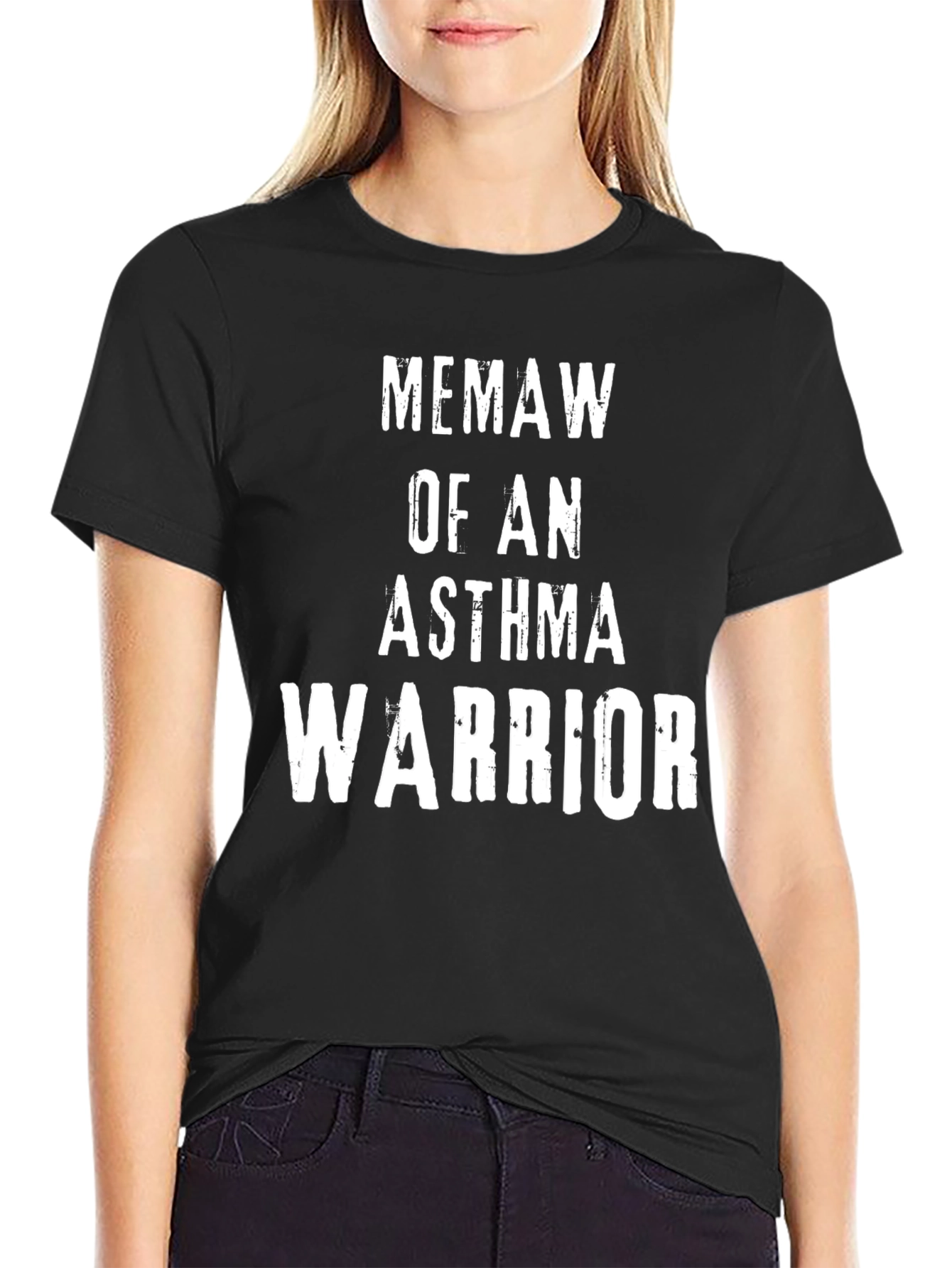 Memaw of an Asthma Warrior T-Shirt