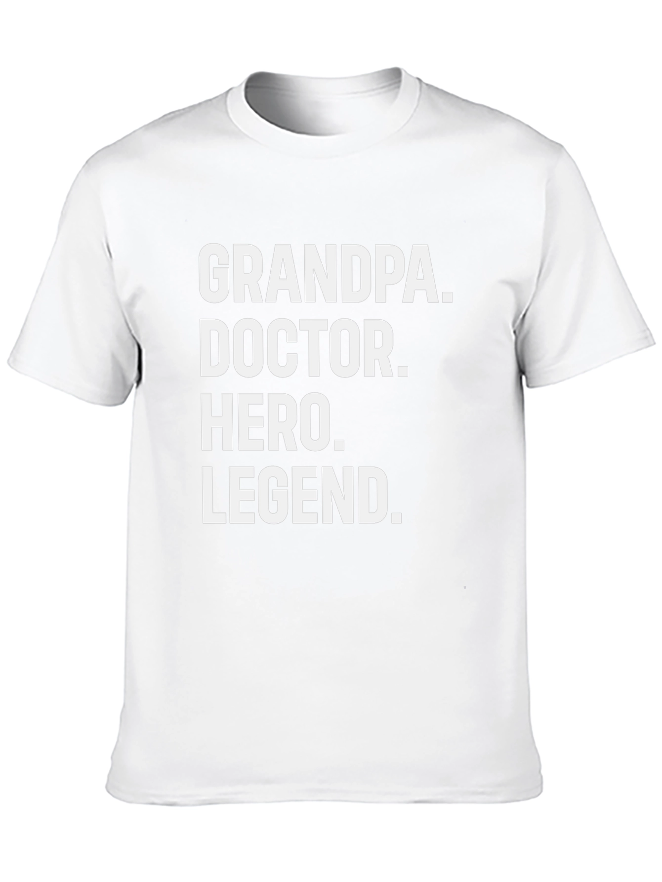 Grandpa Doctor Hero Legend T-Shirt