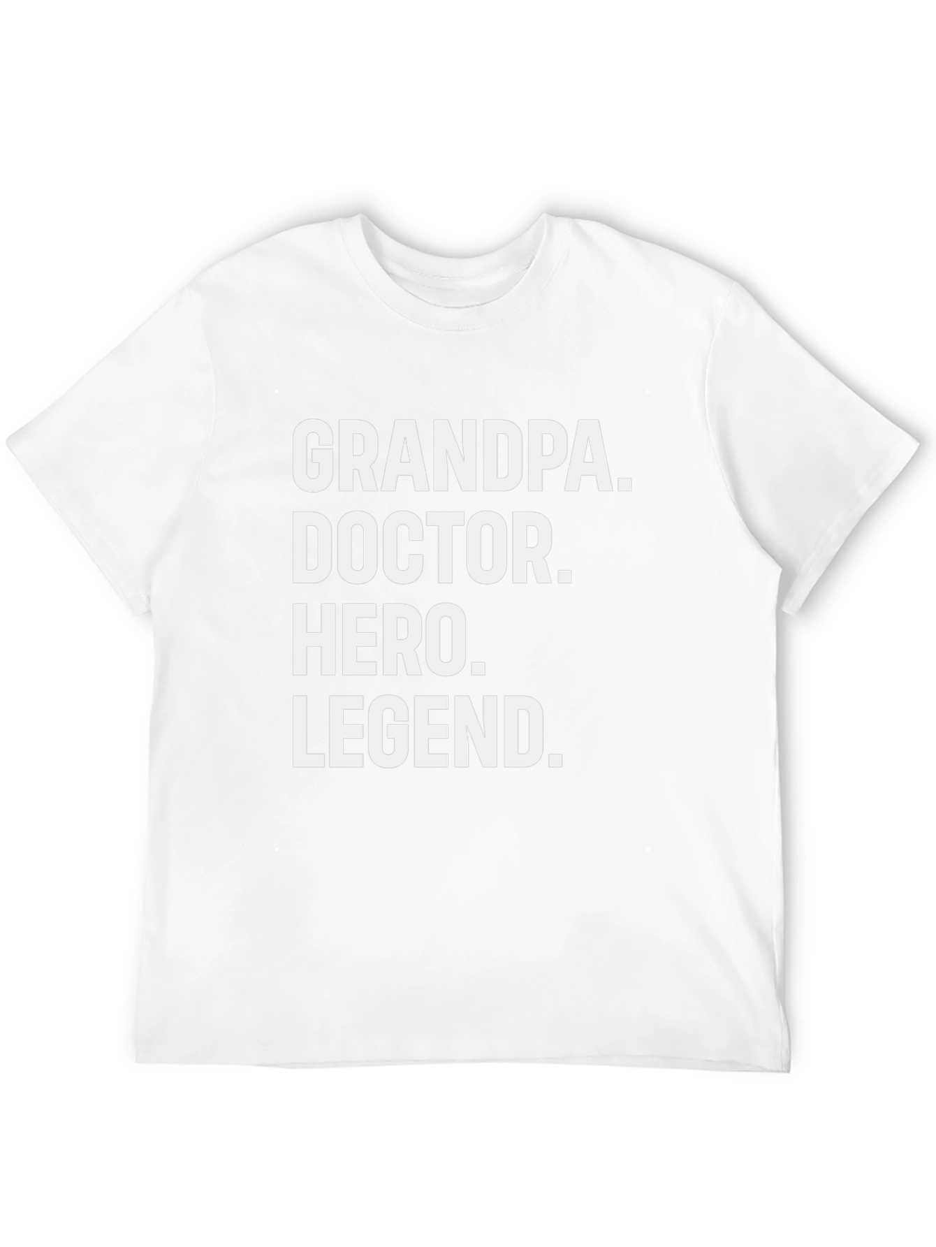 Grandpa Doctor Hero Legend T-Shirt