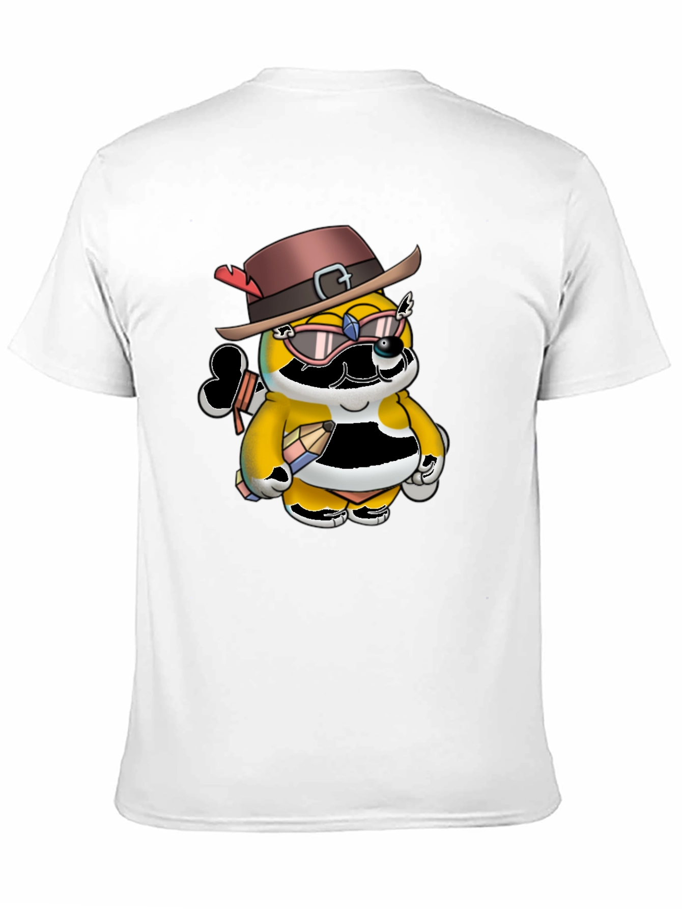 Cartoon Animal Graphic T-Shirt