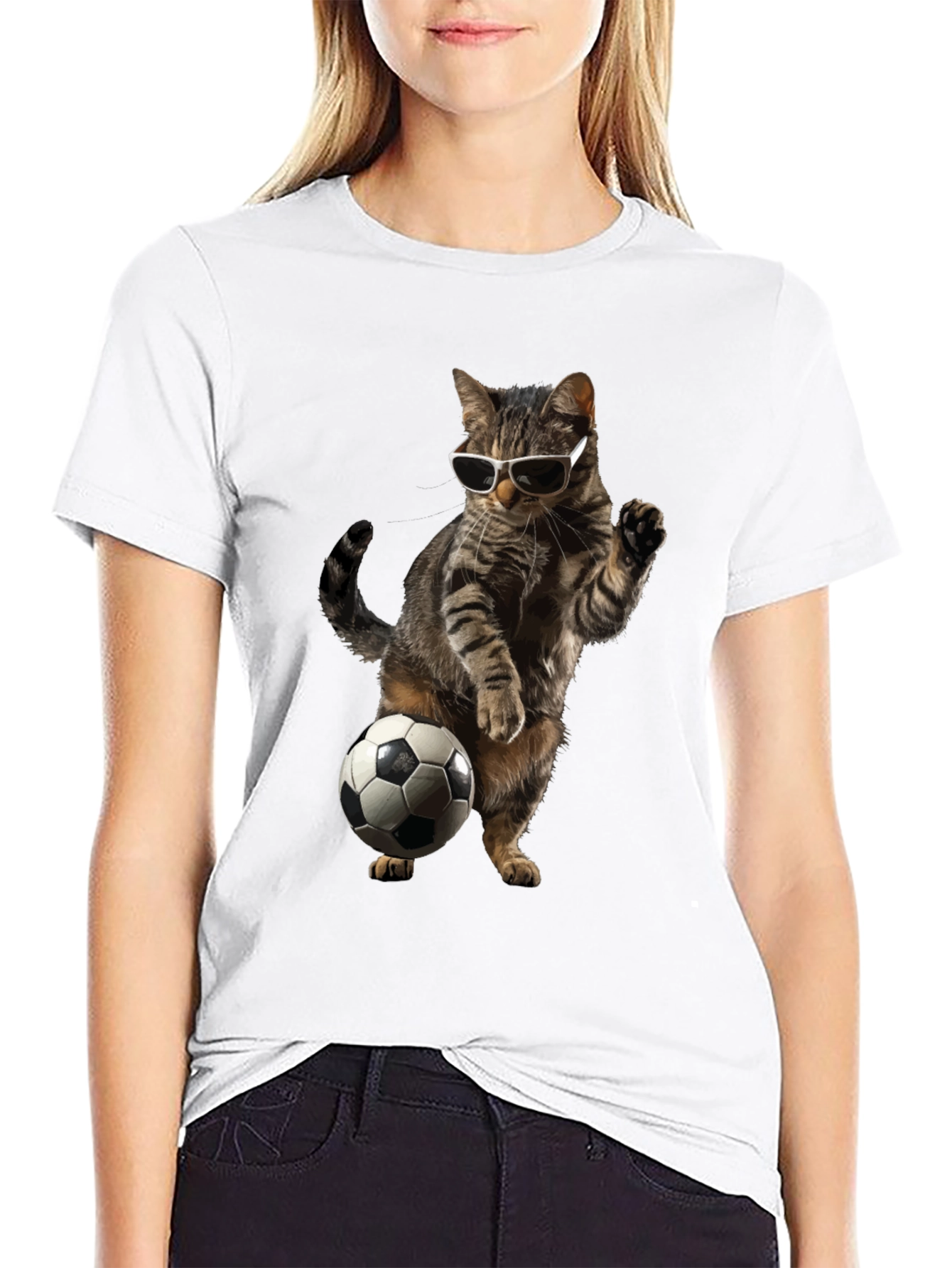 Cool Cat Soccer T-Shirt