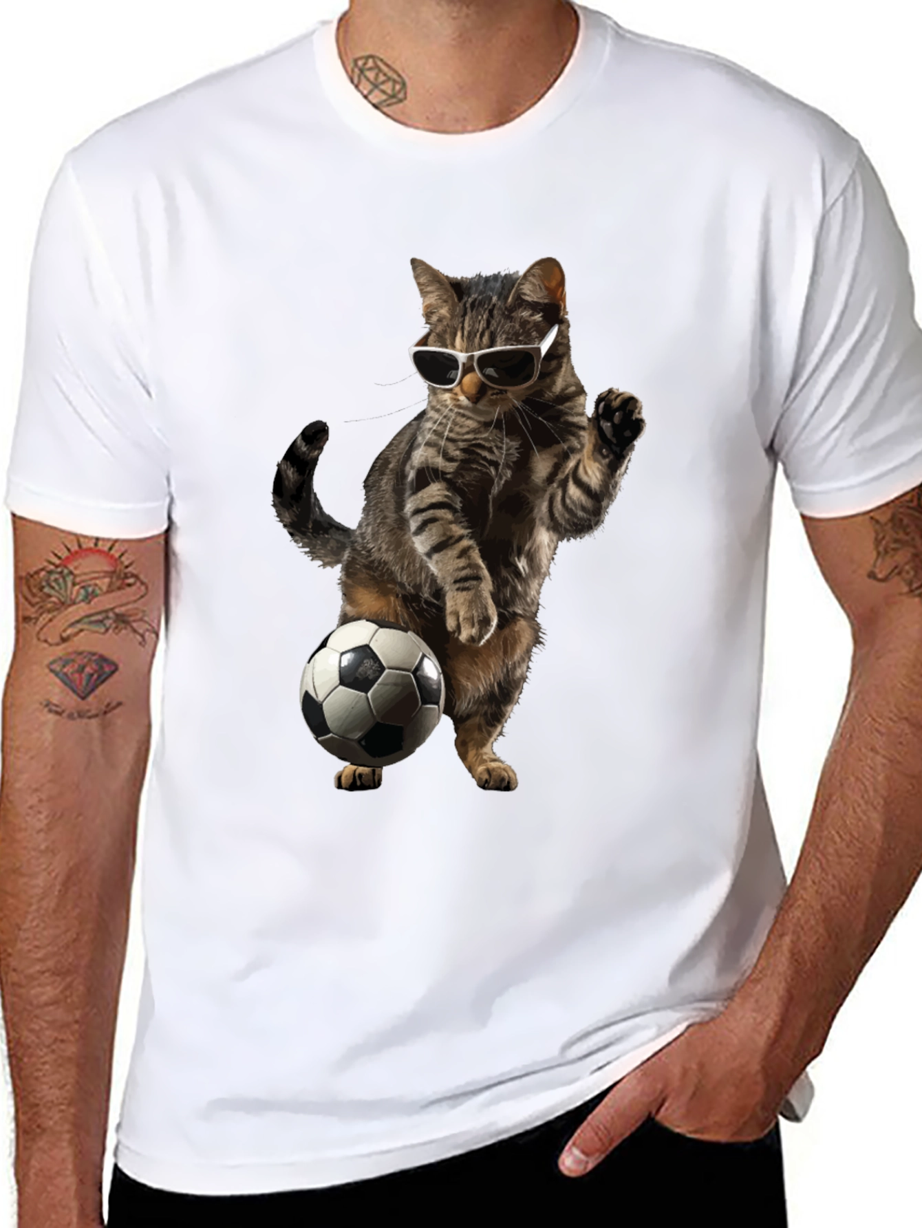 Cool Cat Soccer T-Shirt