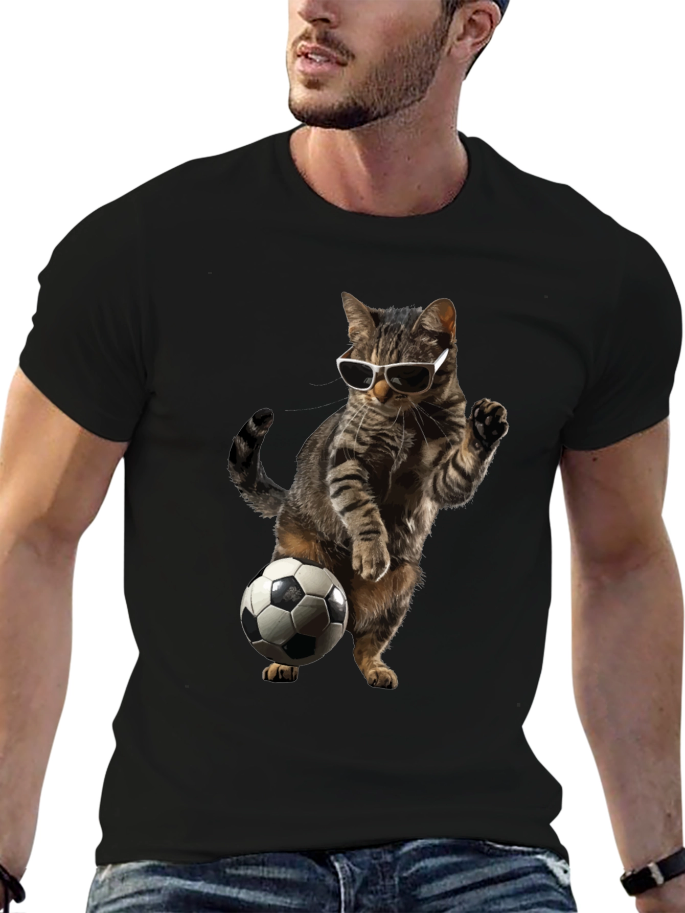 Cool Cat Soccer T-Shirt