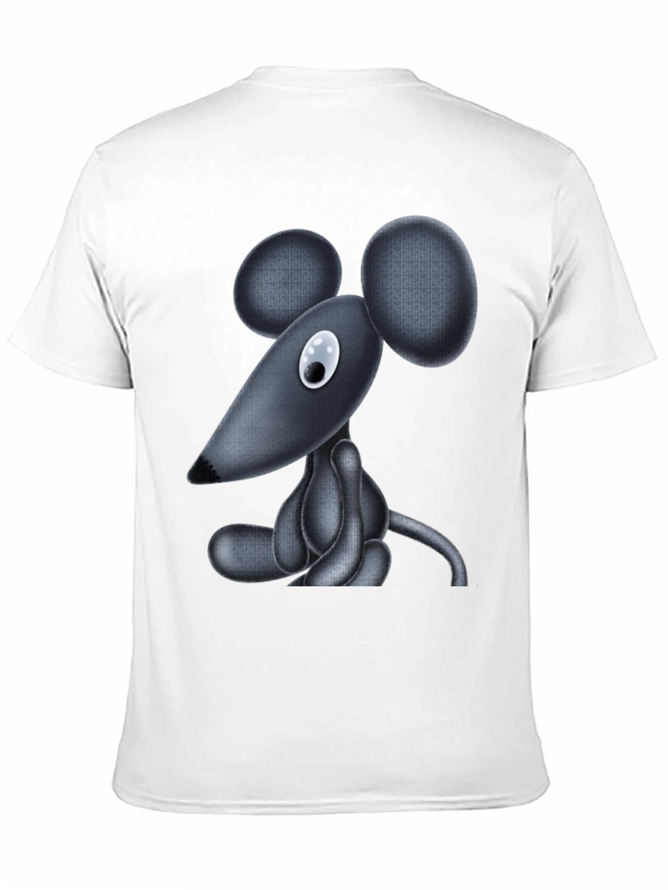 Cartoon Mouse Graphic T-Shirt
