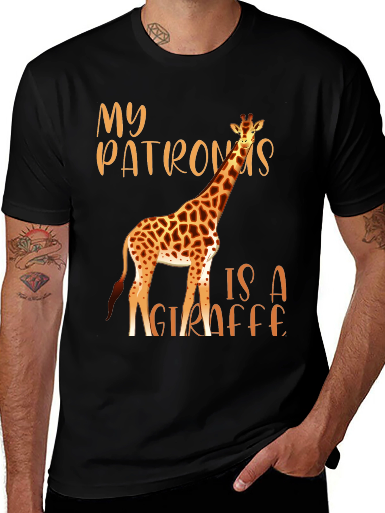 My Patronus Is A Giraffe T-Shirt