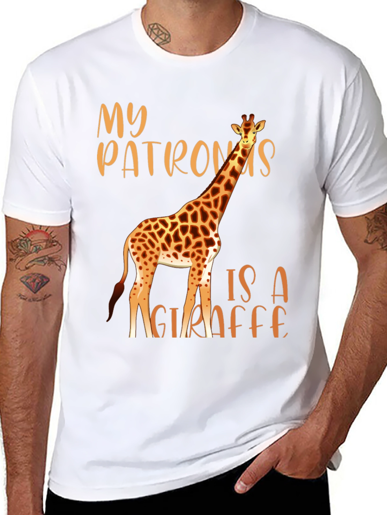 My Patronus Is A Giraffe T-Shirt