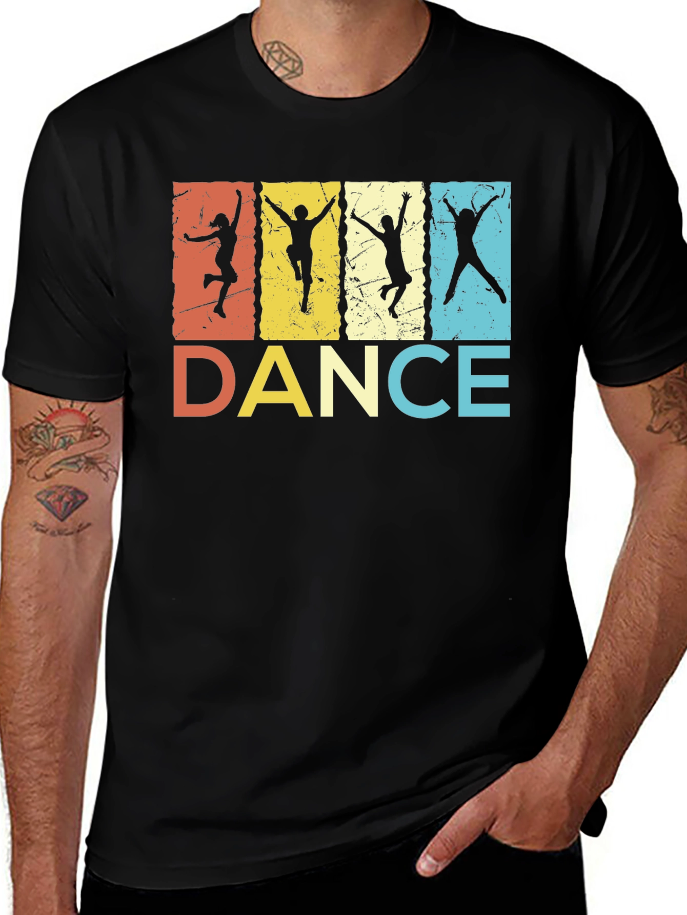 Retro Dance Silhouette T-Shirt