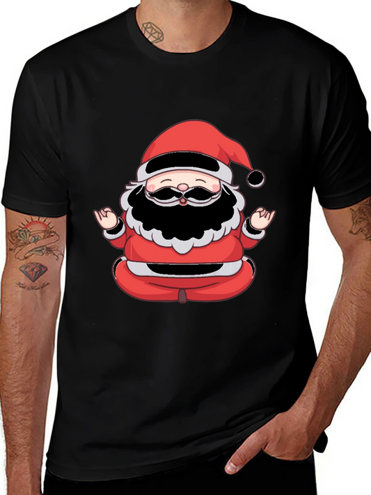 Meditating Santa Graphic Tee