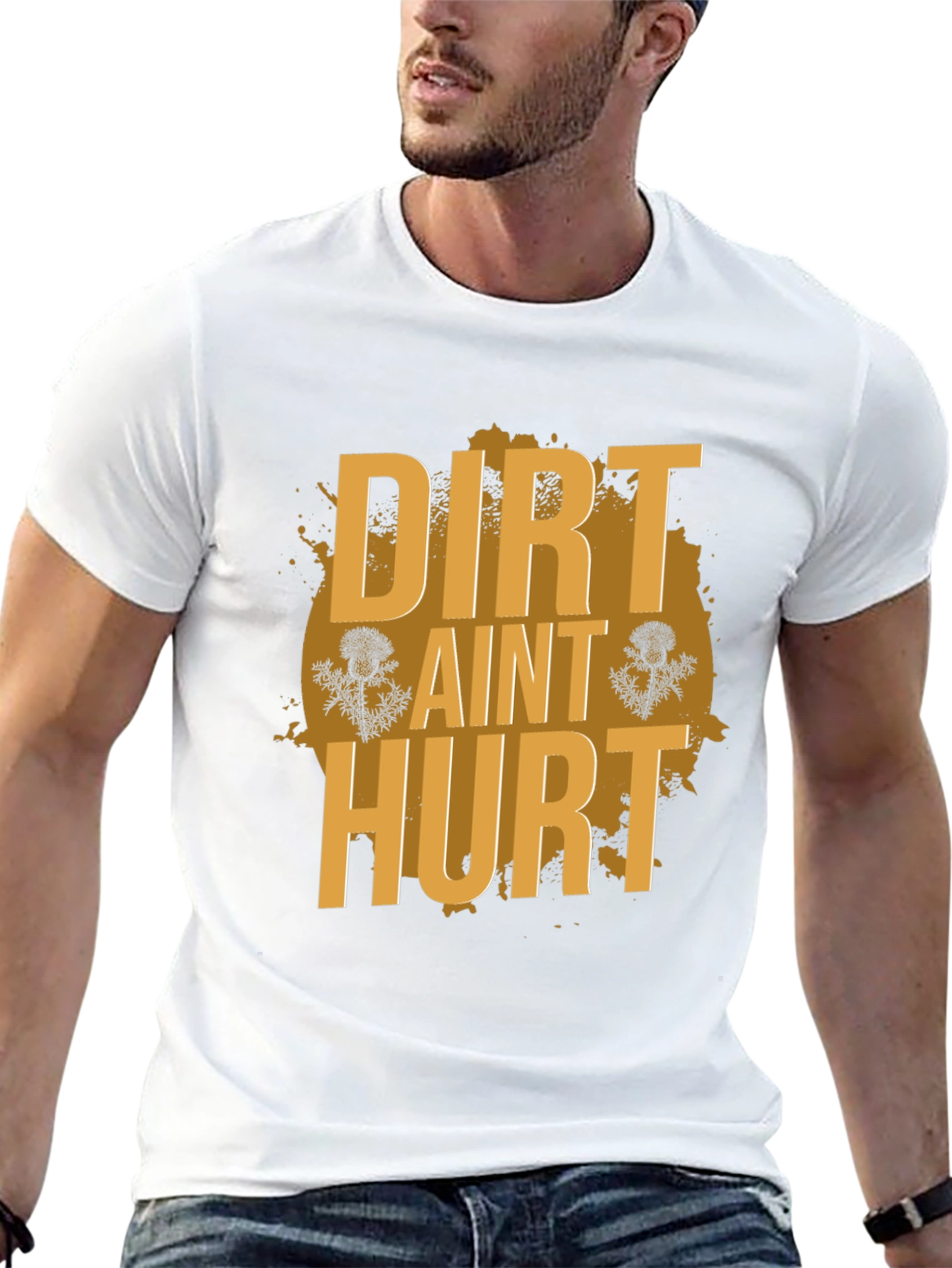 Dirt Aint Hurt Black T-Shirt